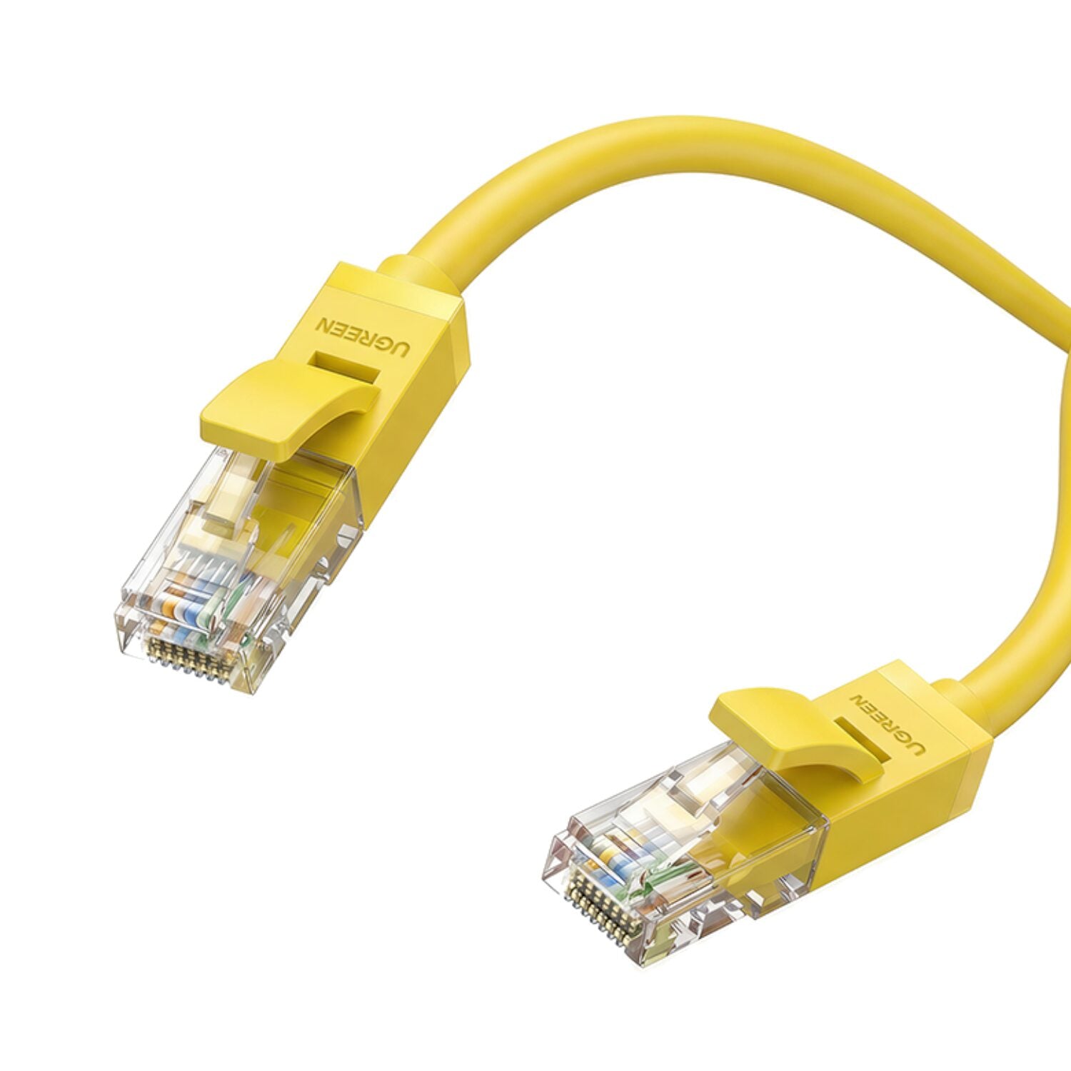 UGREEN Cat6 UTP Flat Ethernet Cable 1M – Yellow-1