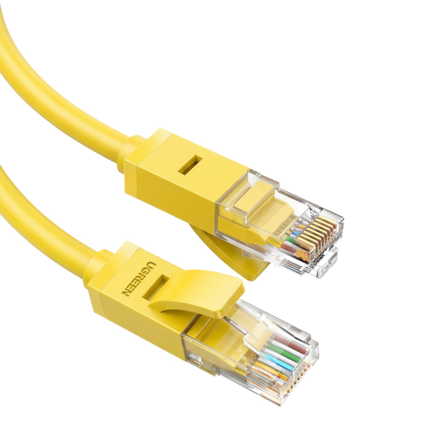 UGREEN RJ45 CAT6 2m LAN Network Cable – (1Gbps, 250MHz) – Yellow-0