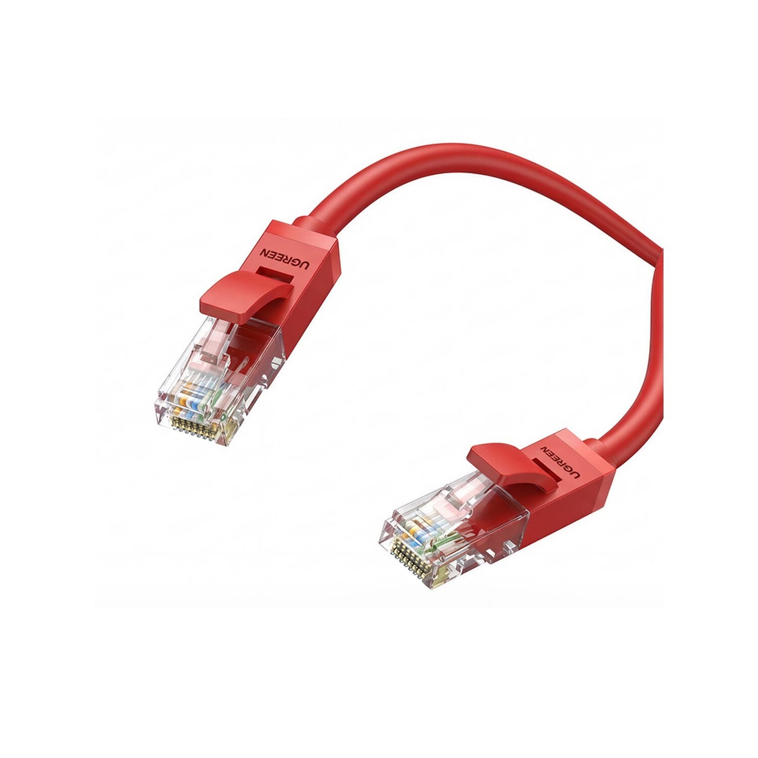 UGREEN Cat6 UTP Flat Ethernet cable 2M - Red-1