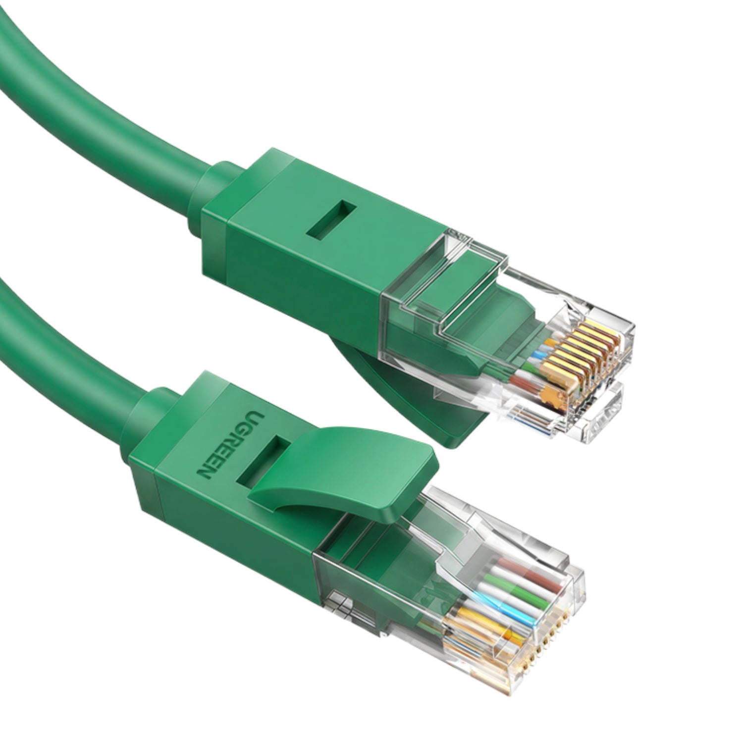 UGREEN RJ45 CAT6 2m LAN Network Cable - (1Gbps, 250MHz) – Green-0