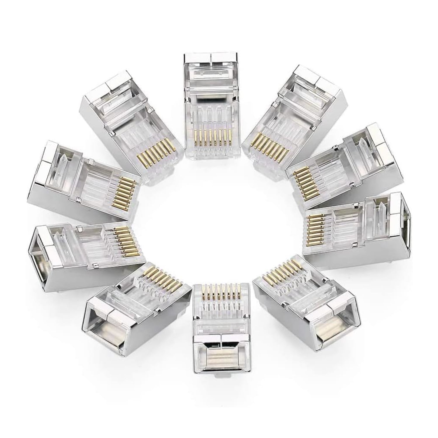 UGreen CAT6 FTP RJ45 Modular Plugs 10 Pack-1