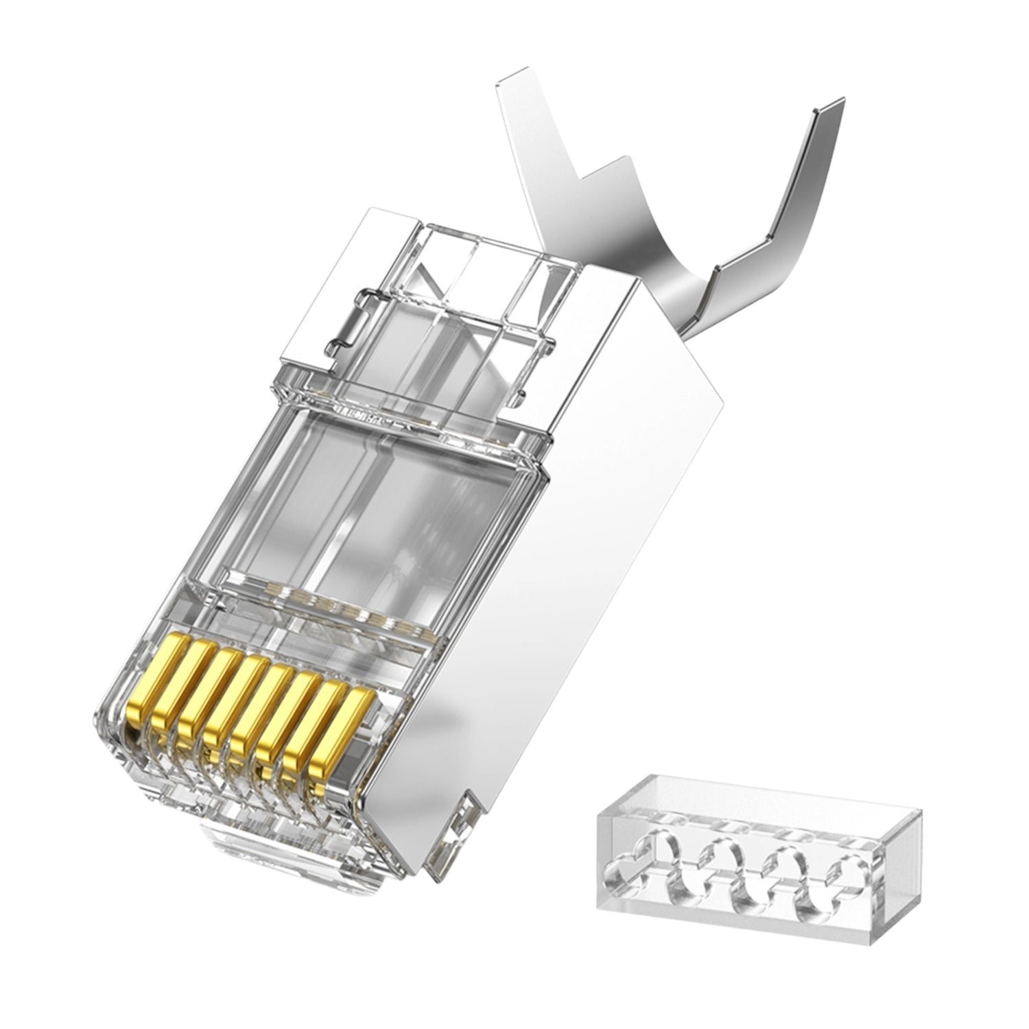 UGREEN Cat 7 Shielded RJ45 Modular Plug 10 Pack-0