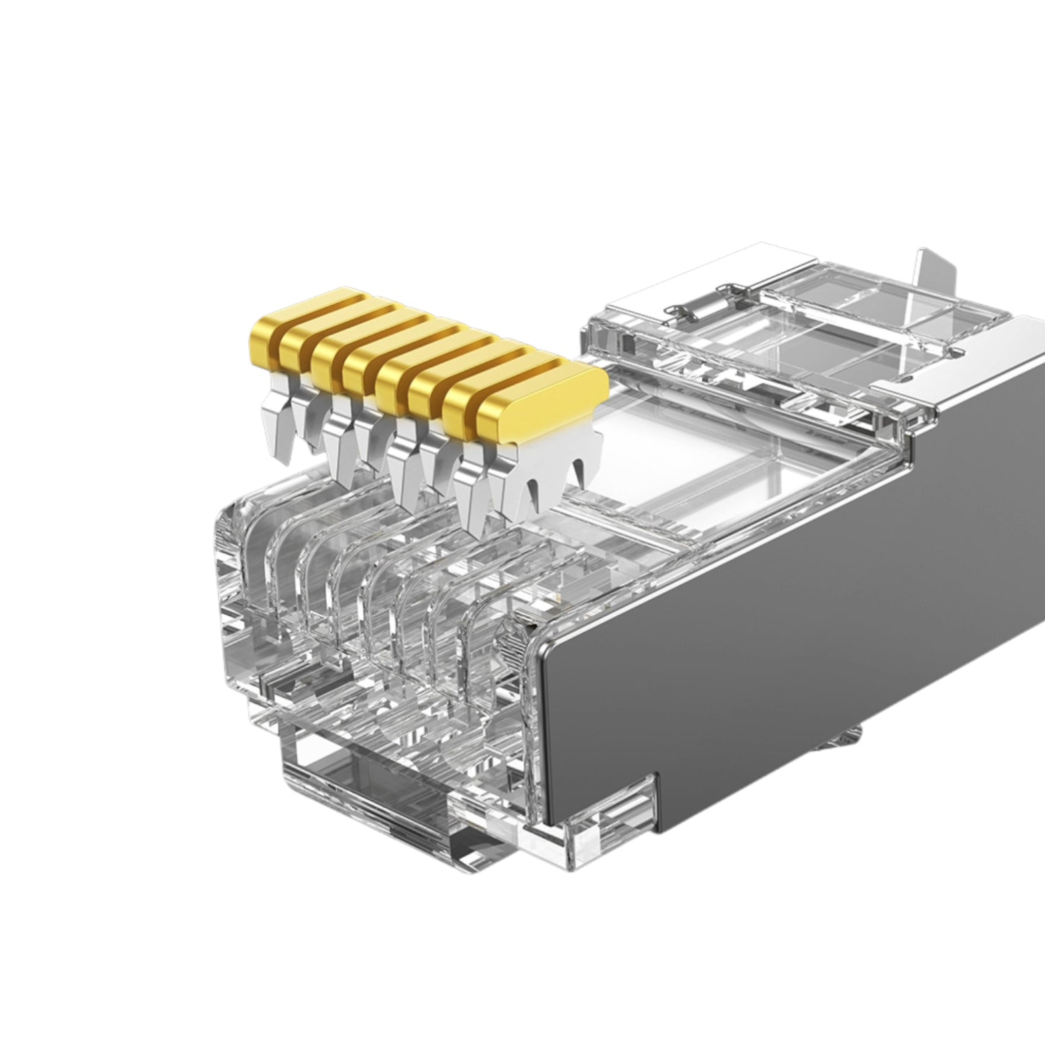 UGREEN Cat 7 Shielded RJ45 Modular Plug 10 Pack-1