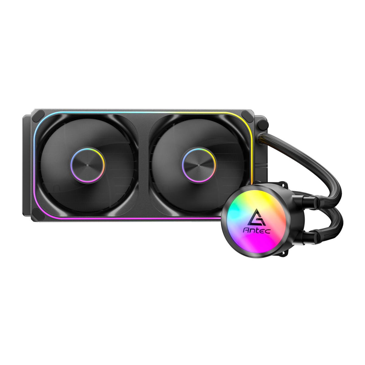 Antec Omni Matrix 240 ARGB CPU Liquid Cooler - Black-0