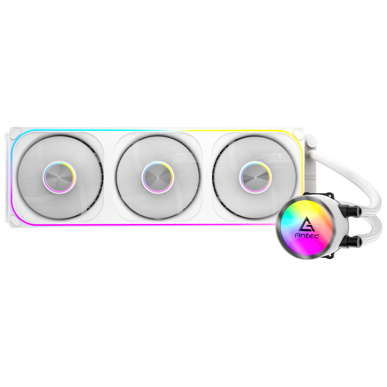 Antec Omni Matrix 360 ARGB CPU Liquid Cooler White-0