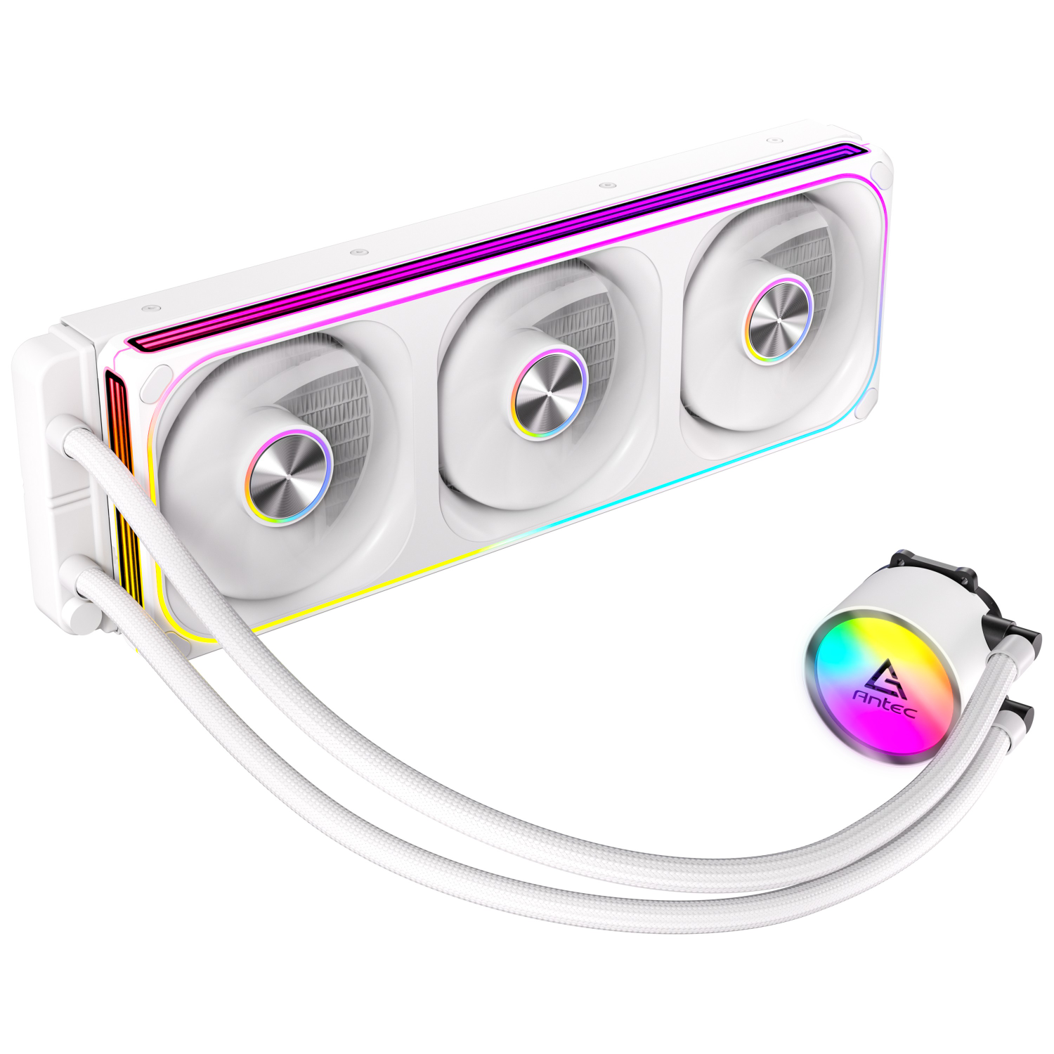 Antec Omni Matrix 360 ARGB CPU Liquid Cooler White-2
