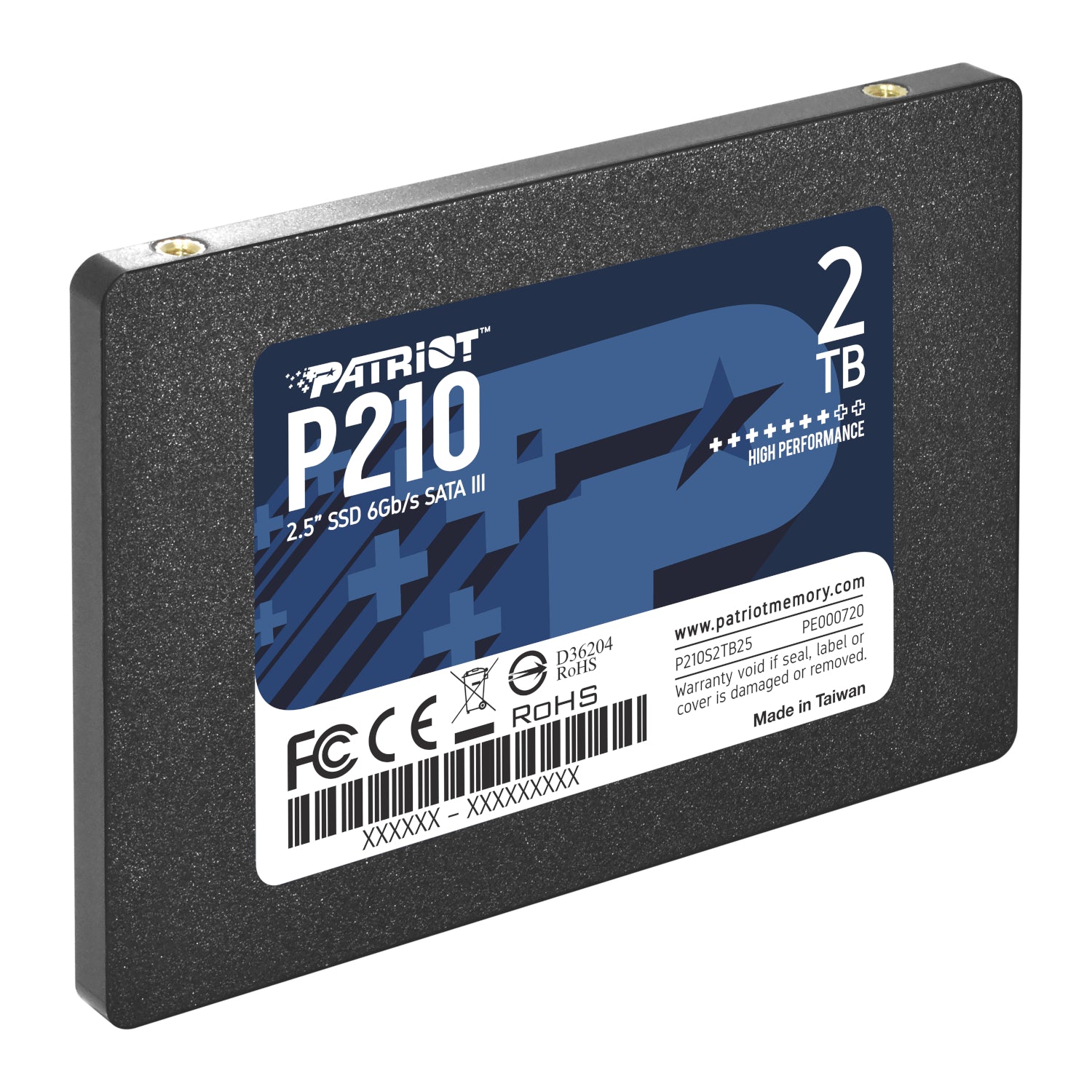 Patriot P210 2TB 2.5 Inch SATAIII SSD-2