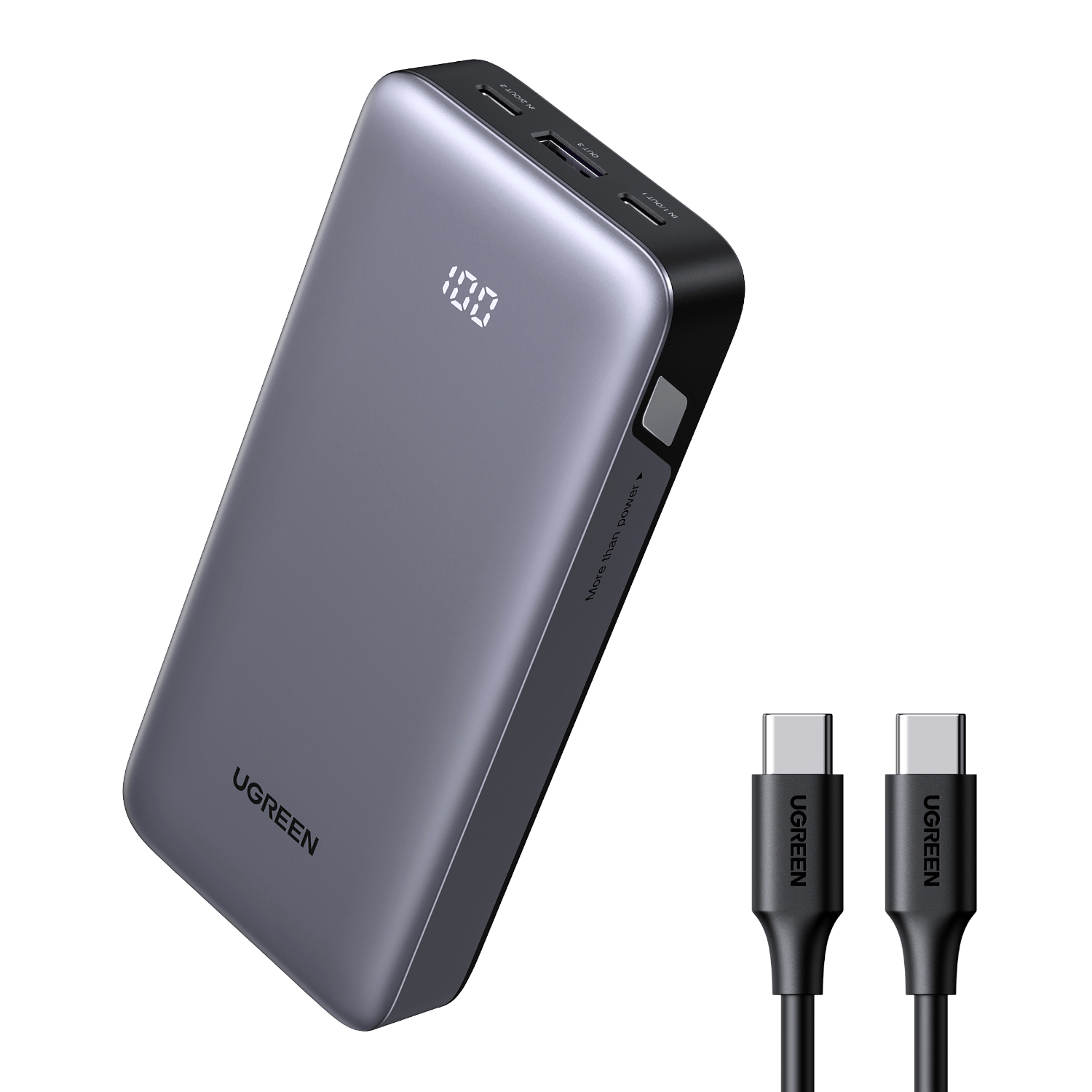 UGREEN 20000mAh 30W Two-way Fast Charging Power Bank-0