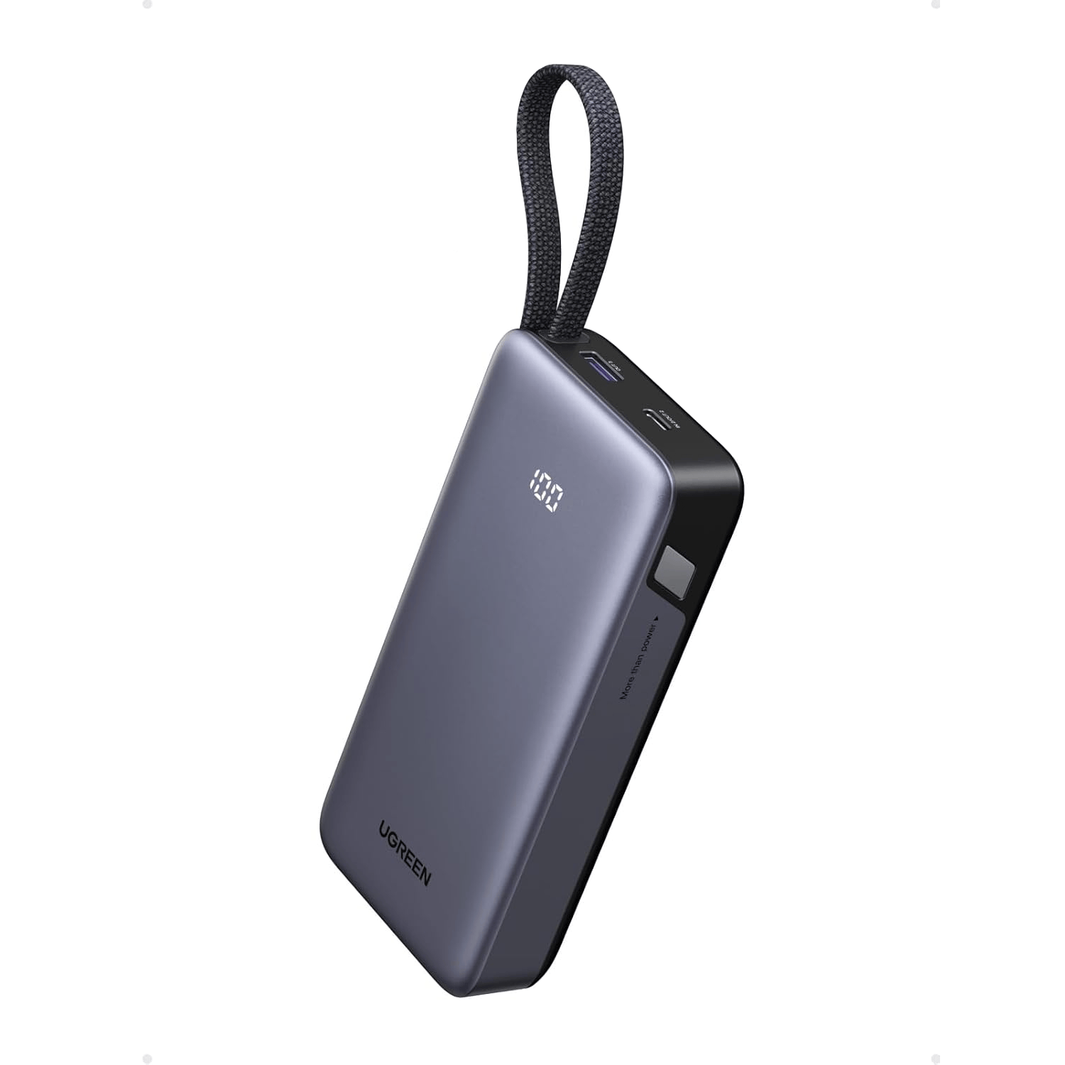 UGREEN Nexode Power Bank 20000mAh 55W with built-in USB Type-C Cable-0