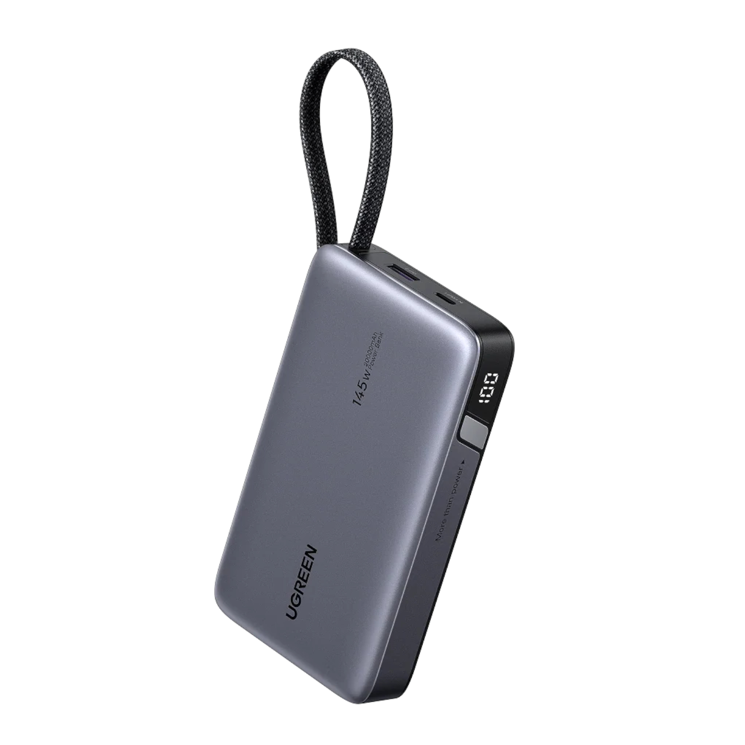 UGREEN Nexode 145W 20000mAh  Power Bank with built-in USB Type-C Cable-0