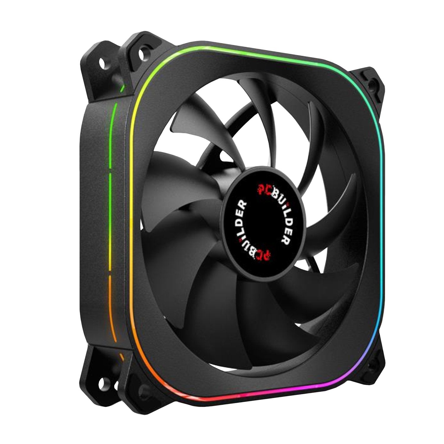 PCBuilder TORNADO CHILL 120mm ARGB Fan - Black-0