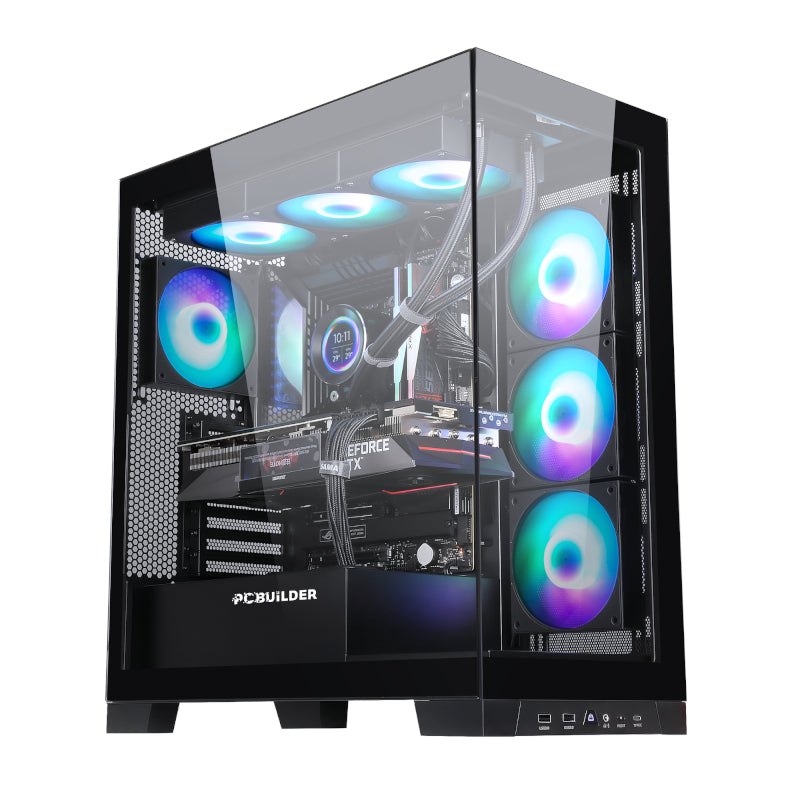 PCBuilder Lookout ATX Gaming Chassis-0