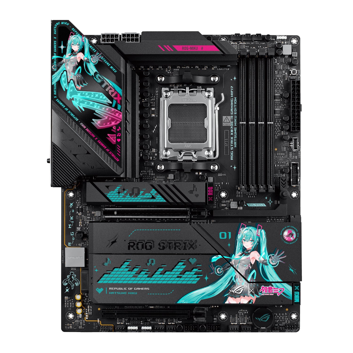 PCBuilder Ryzen 7 9800X3D ASUS X MIKU Windows 11 Gaming PC-11