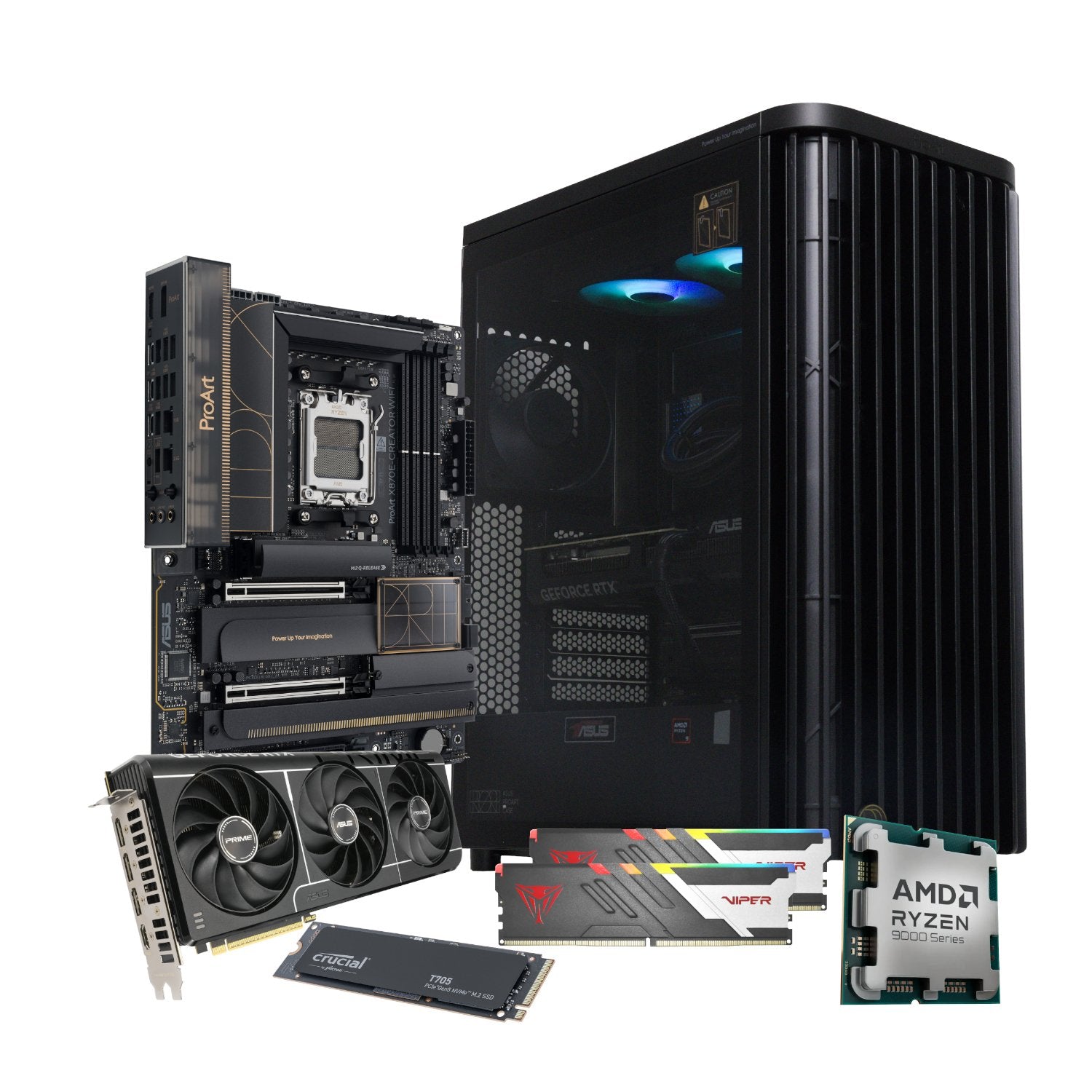 PCBuilder Ryzen 9 9950X REMBRANDT Windows 11 Creator PC-15