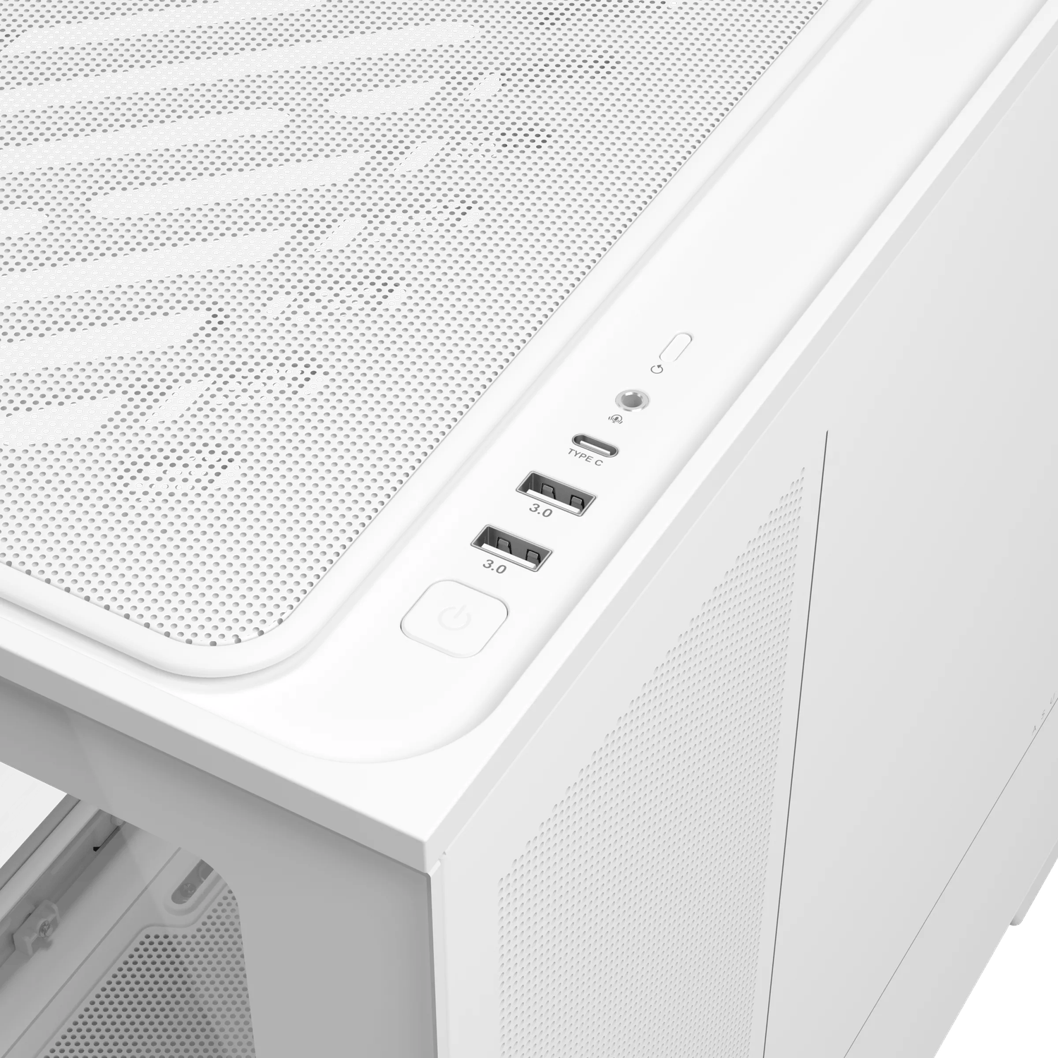 ASUS Prime AP202 ARGB mATX White Chassis-4