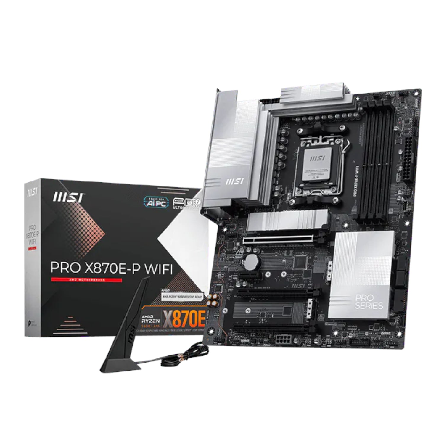 MSI PRO X870E-P WIFI AM5 ATX Motherboard-0