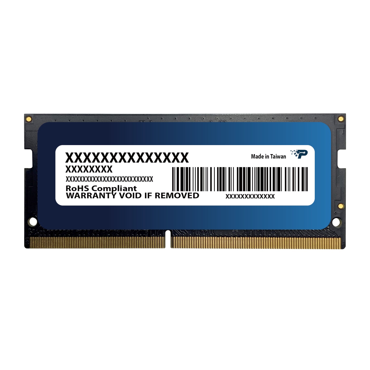 Patriot Core Series 12GB 5600MHz DDR5 SODIMM Notebook Memory-3