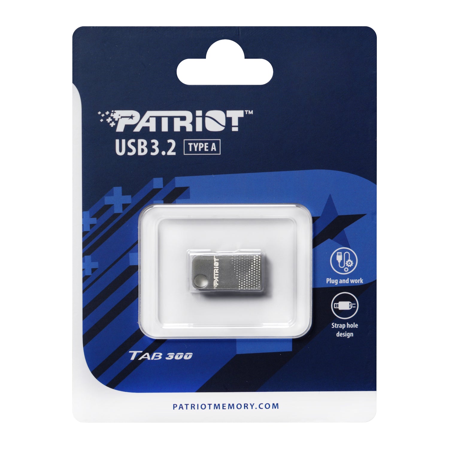Patriot TAB300 Dark Shadow 64GB USB 3.2 Gen1 Flash Drive-4