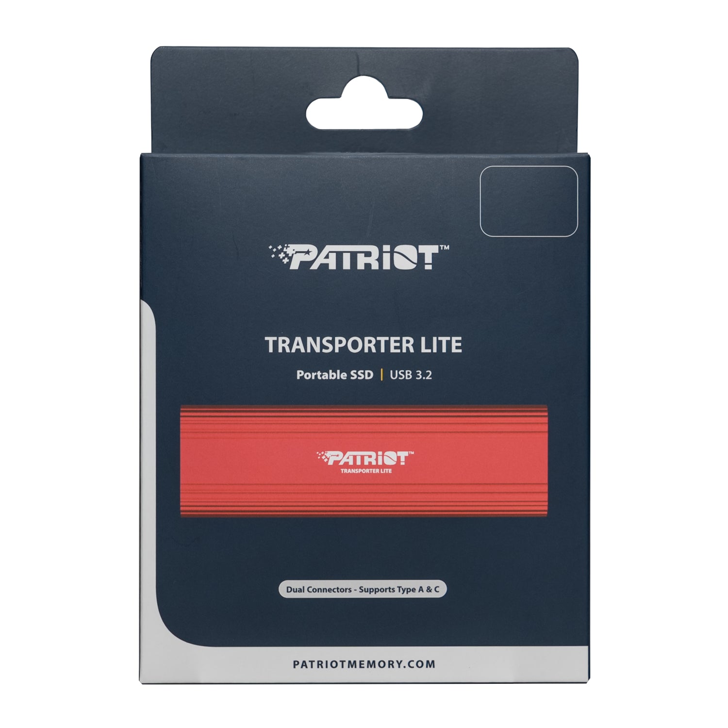 Patriot Transporter Lite 512GB USB3.2 Type-C External Portable SSD - Red-4