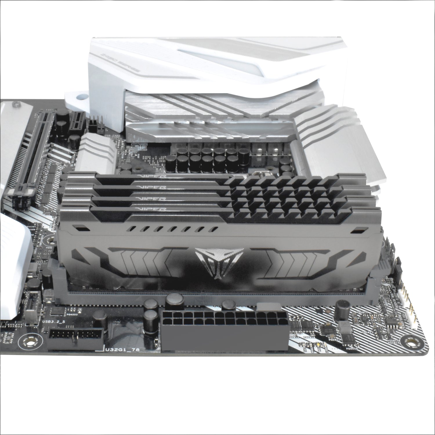 Patriot Viper Steel 64GB DDR4 3600MHz Gaming Desktop Memory Kit-3