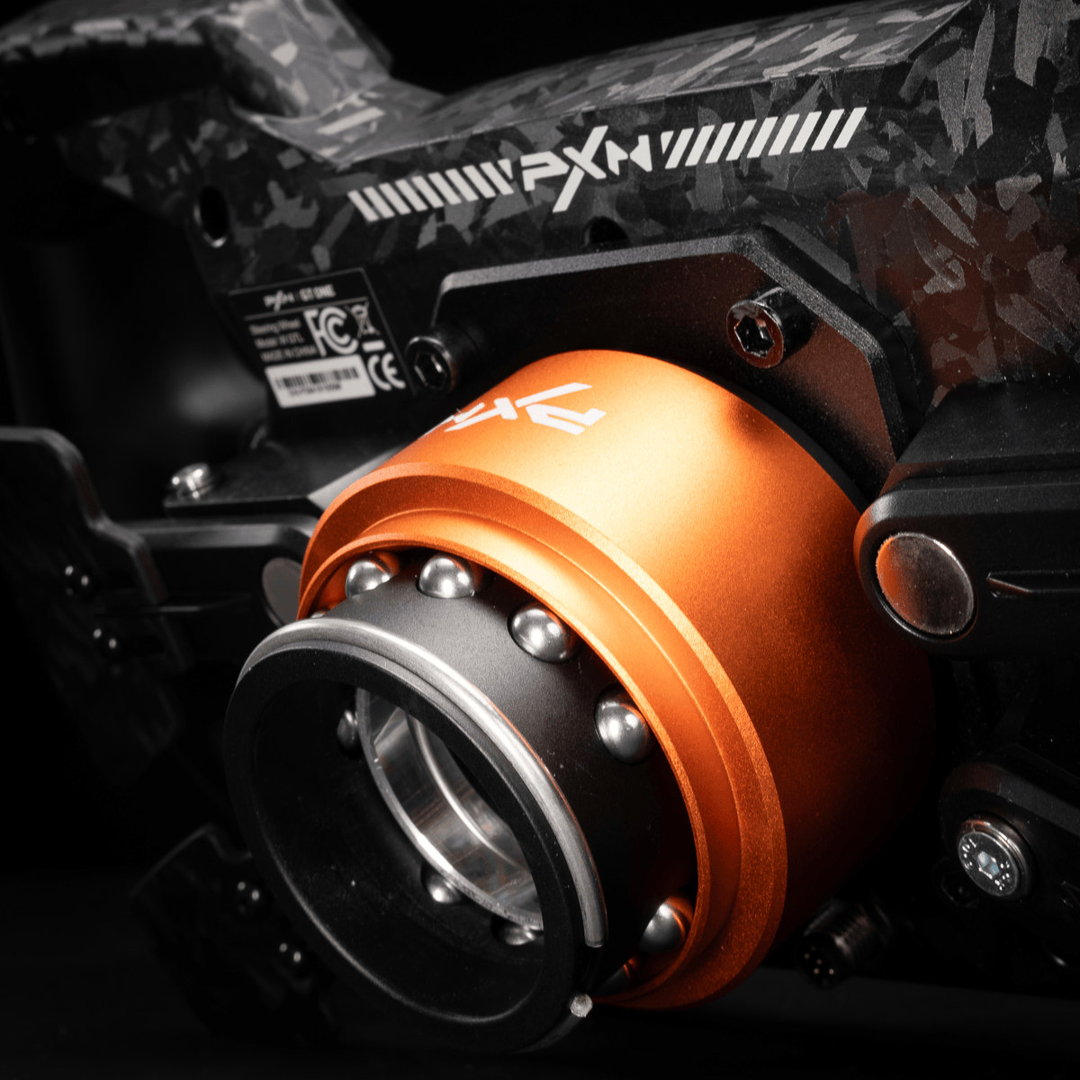 PXN GT ONE 300mm Racing Steering Wheel (for VD4, VD6, VD10, Z ES)-3