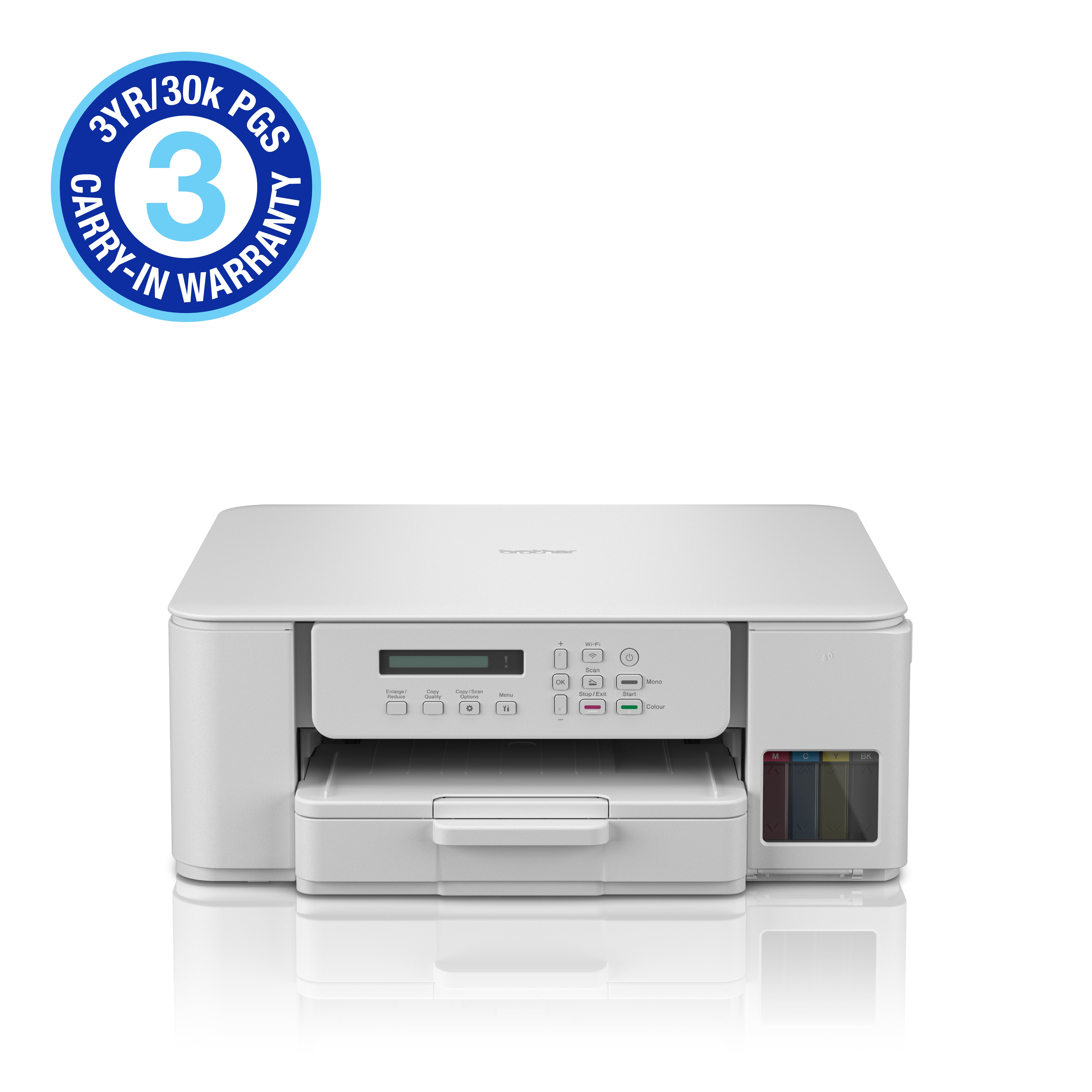 Brother DCP-T536DW 3-in-1 Ink Tank Printer/ duplex printing (3YR / 30 000 Page Carry In Warranty)-0