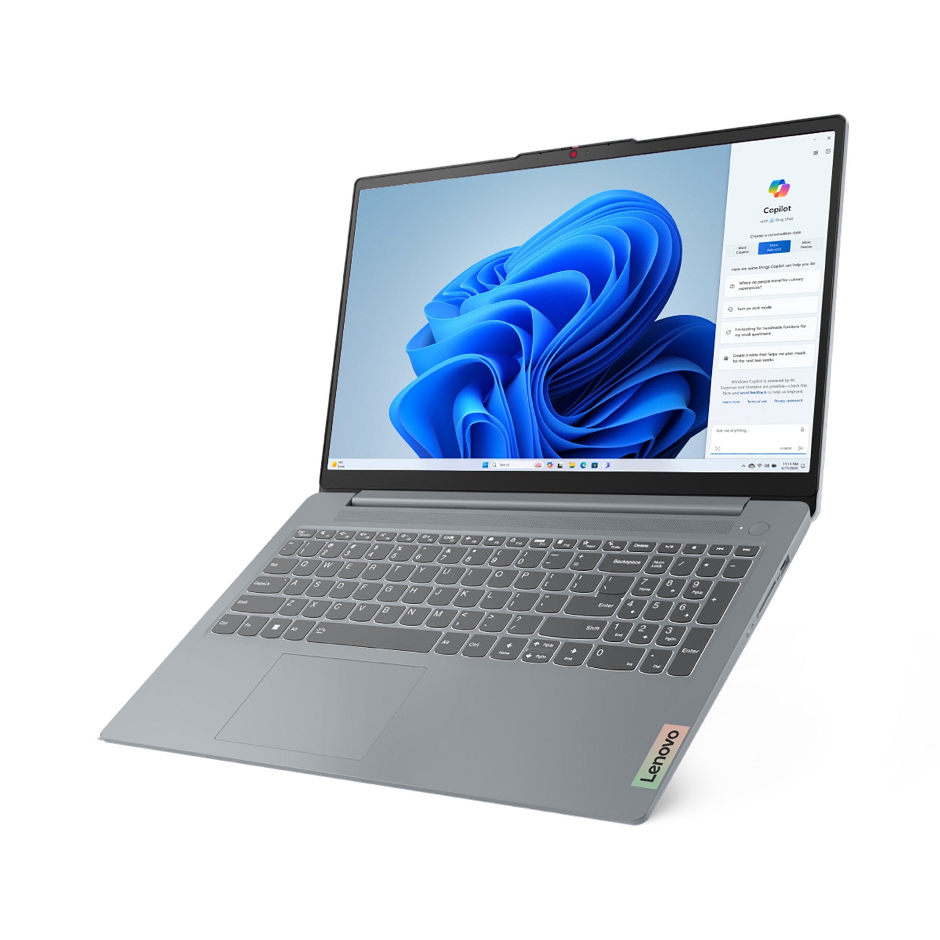 Lenovo IdeaPad Slim3 15ABR8 / 15.6 / FHD 1920x800 / Blue / Ryzen7_7730U / 16GB Soldered DDR4-3200 (Not Upgradeable) / 512GB SSD M.2 2242 Only / Win11 Home / 1YRCI-0