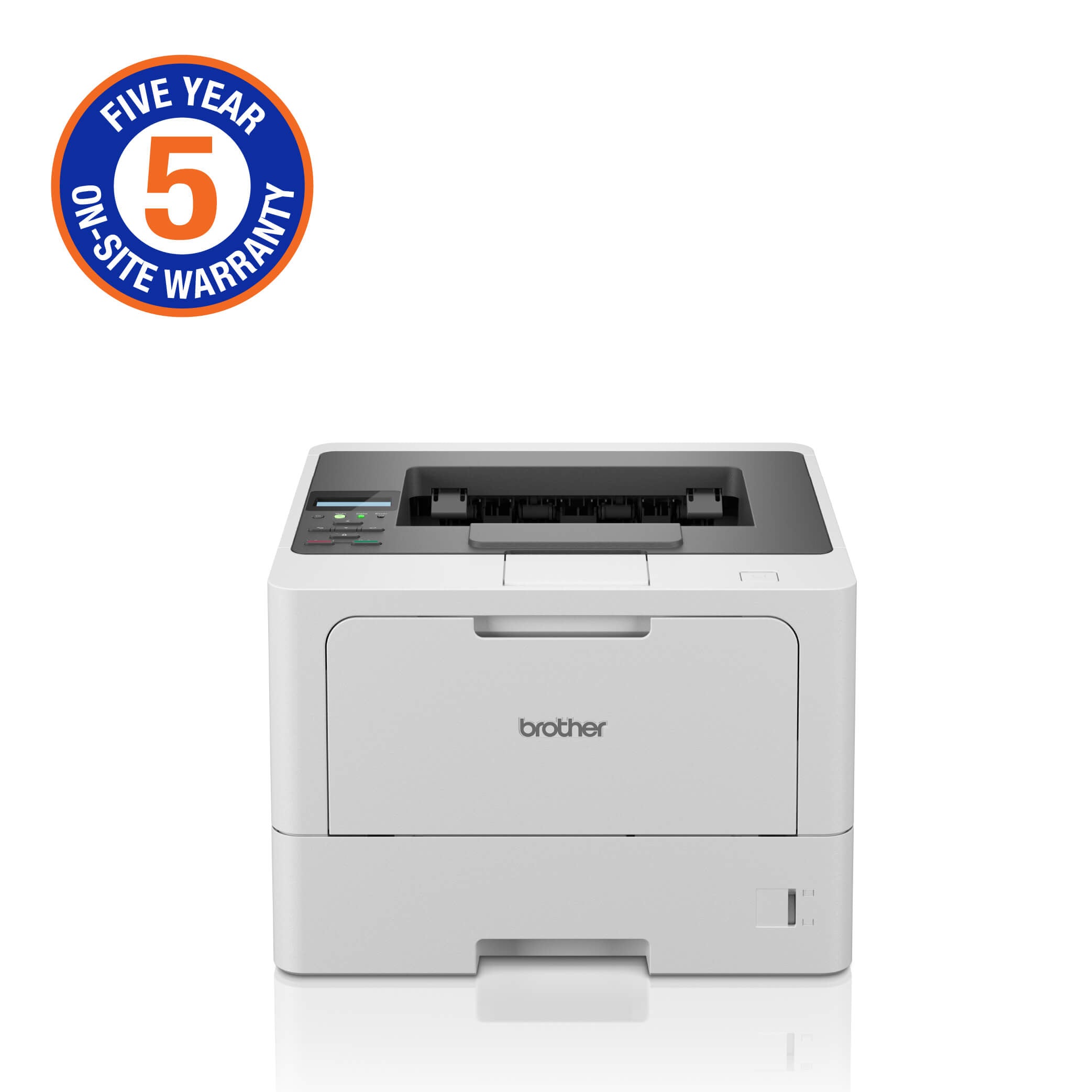 Brother High-Speed Monochrome Duplex Laser Printer (5YR Onsite)-0