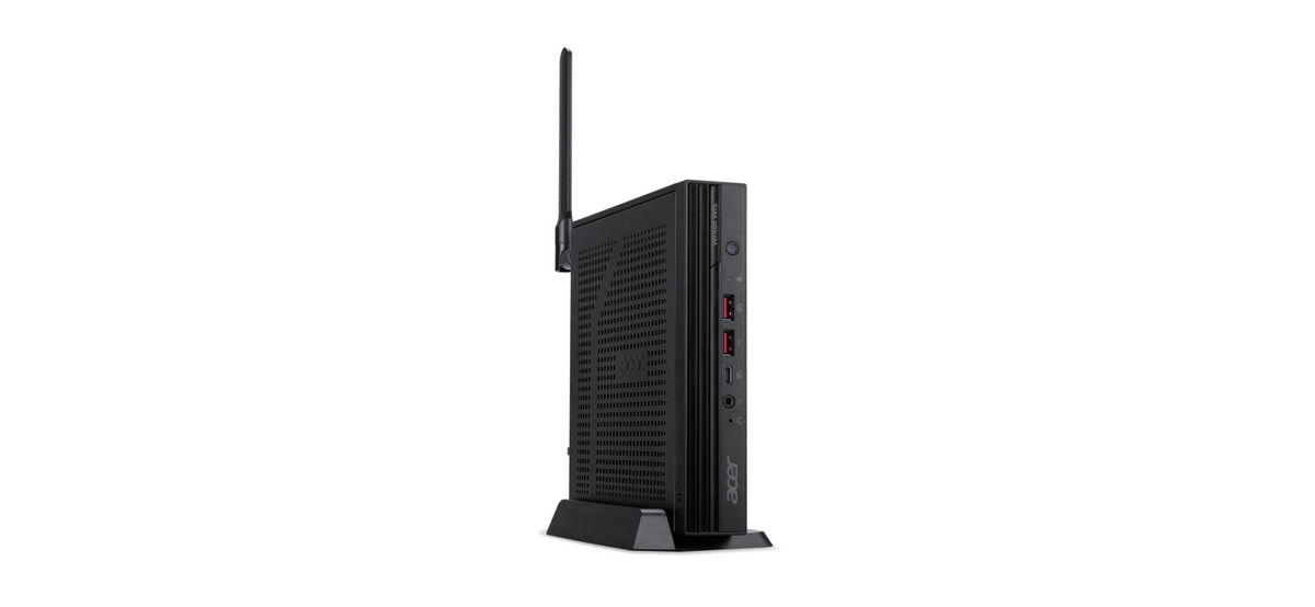 Acer Veriton 6000 Mini VN6735GT U5 235 Vpro CPU 16GB DDR5 512GB M.2 SSD Wi-Fi 6.0 + BT 5.0 Intel UHD graphics USB KYB & Mouse VESA Mount Kit Mini PC stand 135W 3-pin Windows 11 Pro3 YR OSW-0