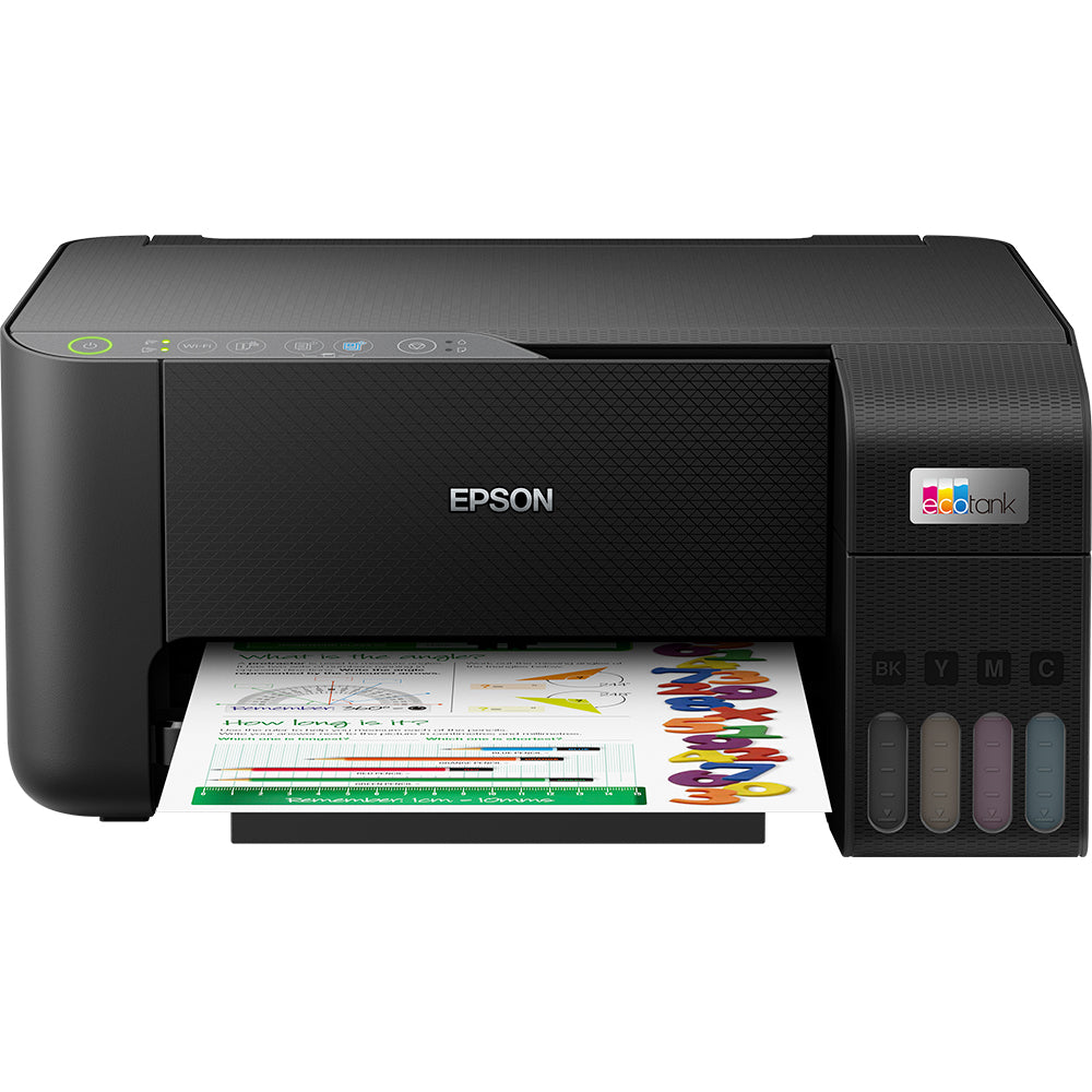 Epson 33ppm Mono 15ppm Colour A4 Print Scan Copy USB incl 1 set of ink (2 x Black)-0
