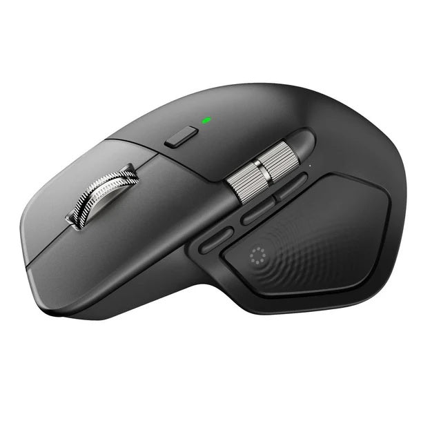 Logitech MX Master 4 – Wireless Mouse  Bluetooth – Silent – Graphite - Horizontal scroll wheel – Haptic feedback – Logi Bolt Receiver-0