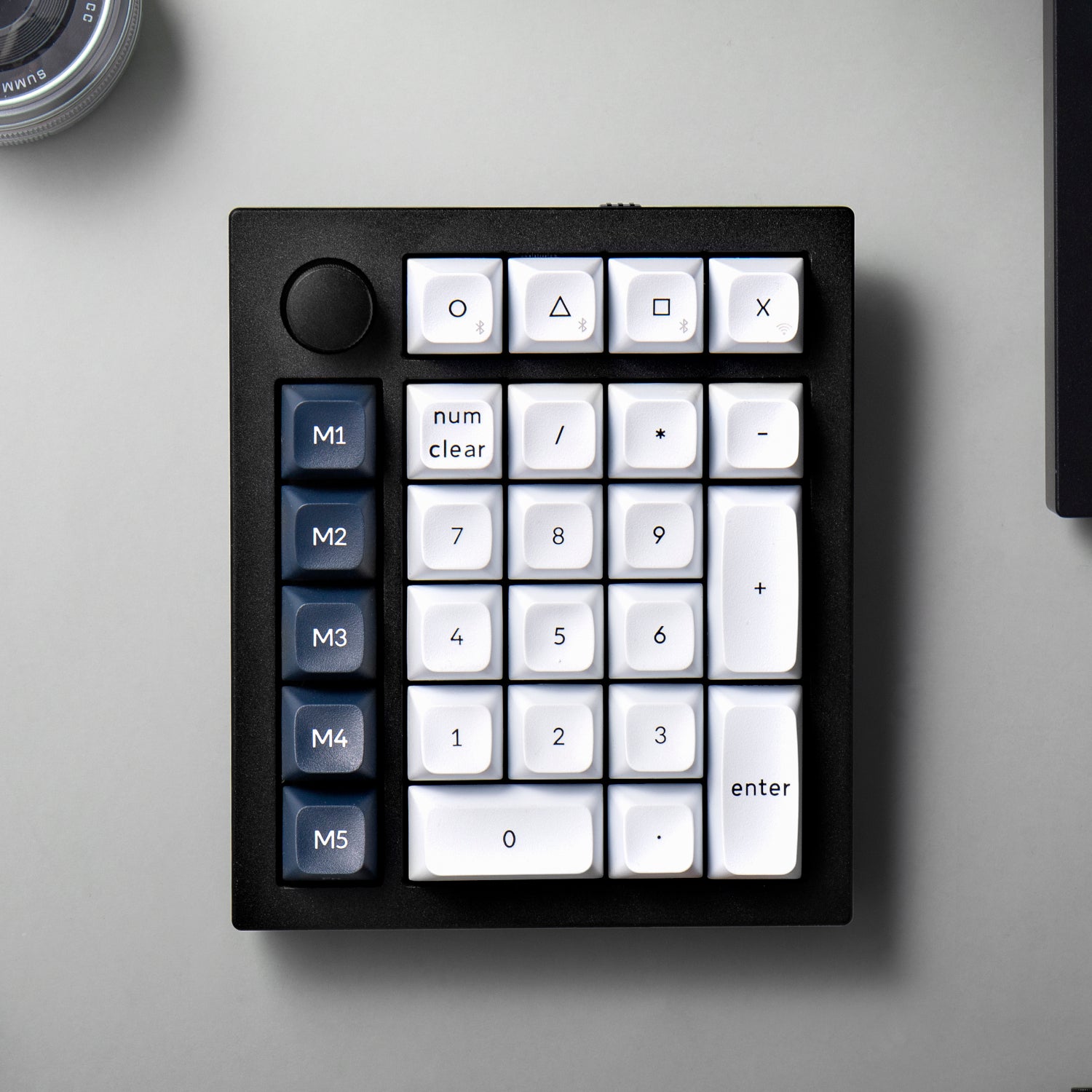 Keychron Q0 Max QMK Gateron Jupiter Banana RGB Wireless Custom Number Pad Shell White-3