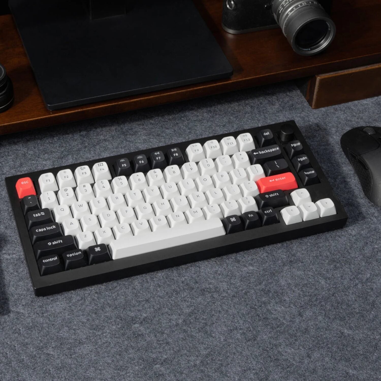 Keychron Q1H-M1 QMK Wireless Custom Keyboard - Black-3