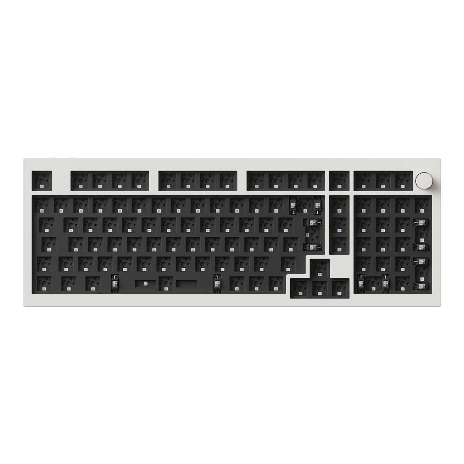 Keychron Q5M-M1 QMK/VIA Wireless Custom Keyboard - Shell White-2
