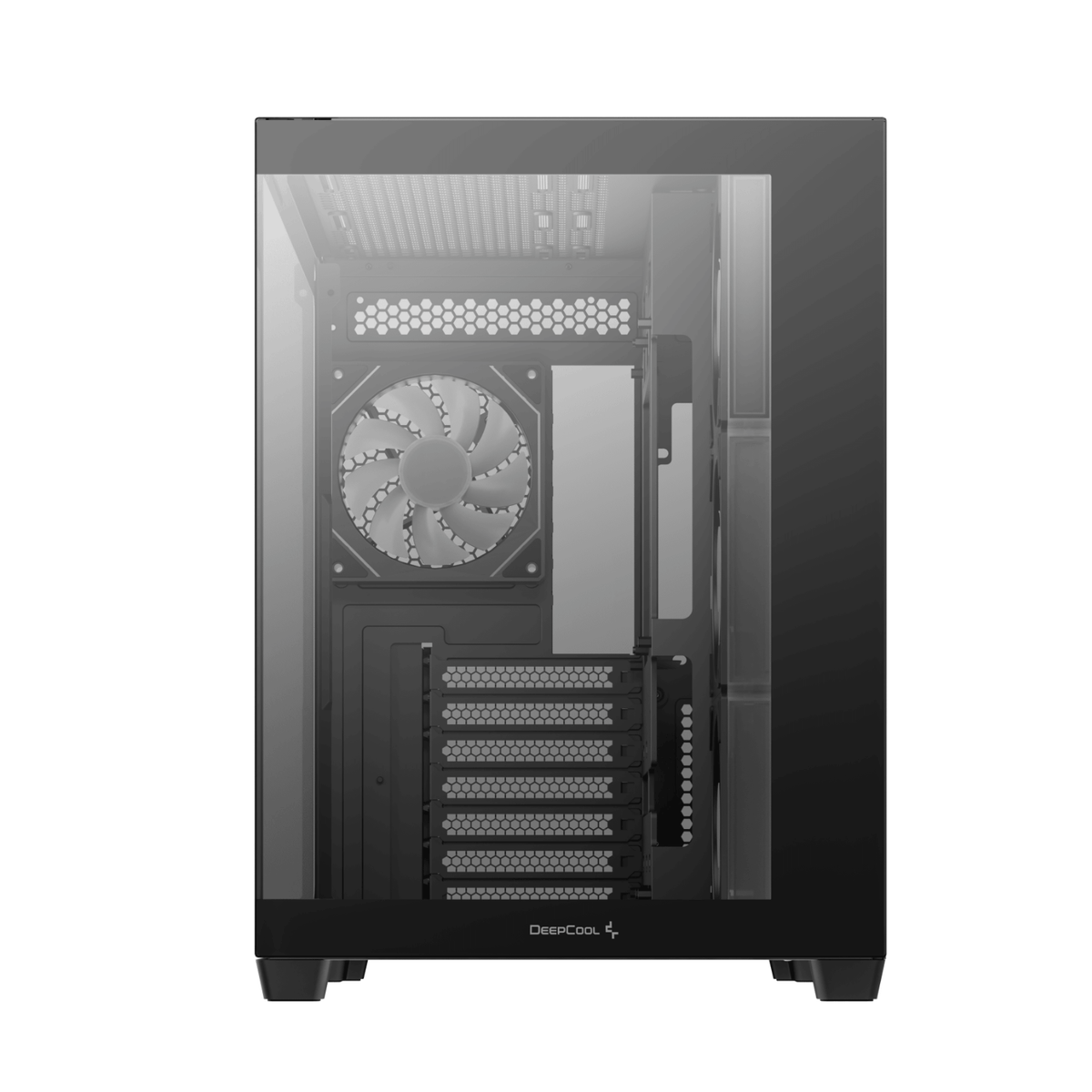 DeepCool CG530 4F Tempered Glass ATX Gaming Chassis - Black-1