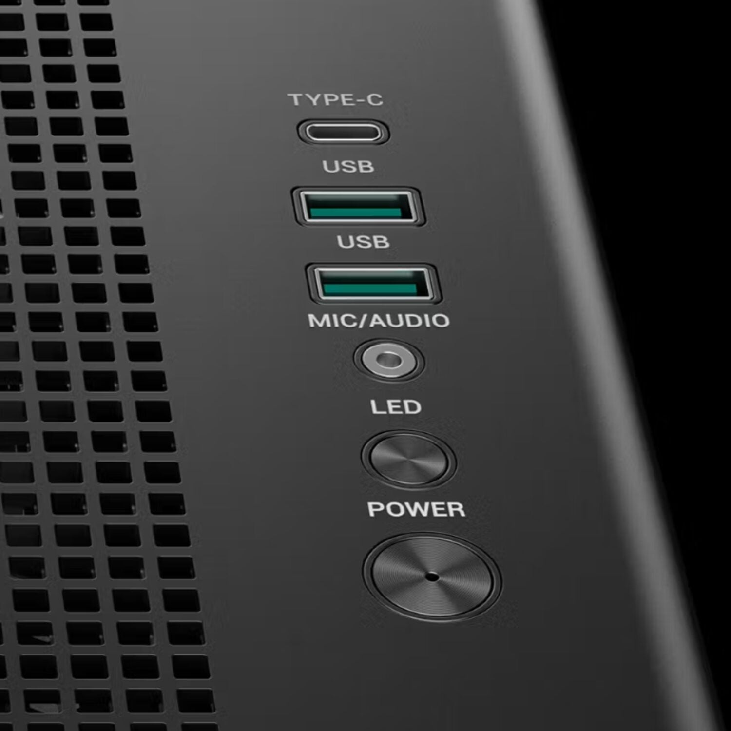 DeepCool CG590U 5F ATX ARGB Gaming Chassis - Black-7
