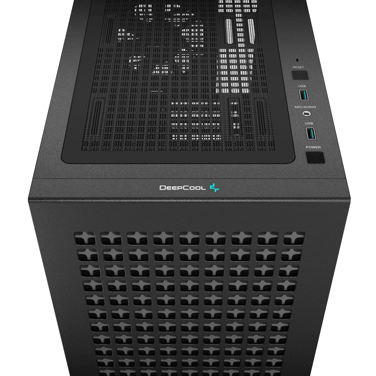 DeepCool CH370 Micro-ATX Gaming Chassis - Black-4