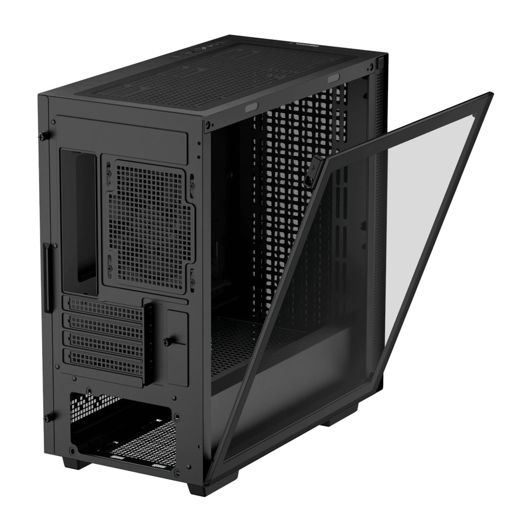 Ch370 DeepCool CH370 Micro-ATX Gaming Chassis - Black