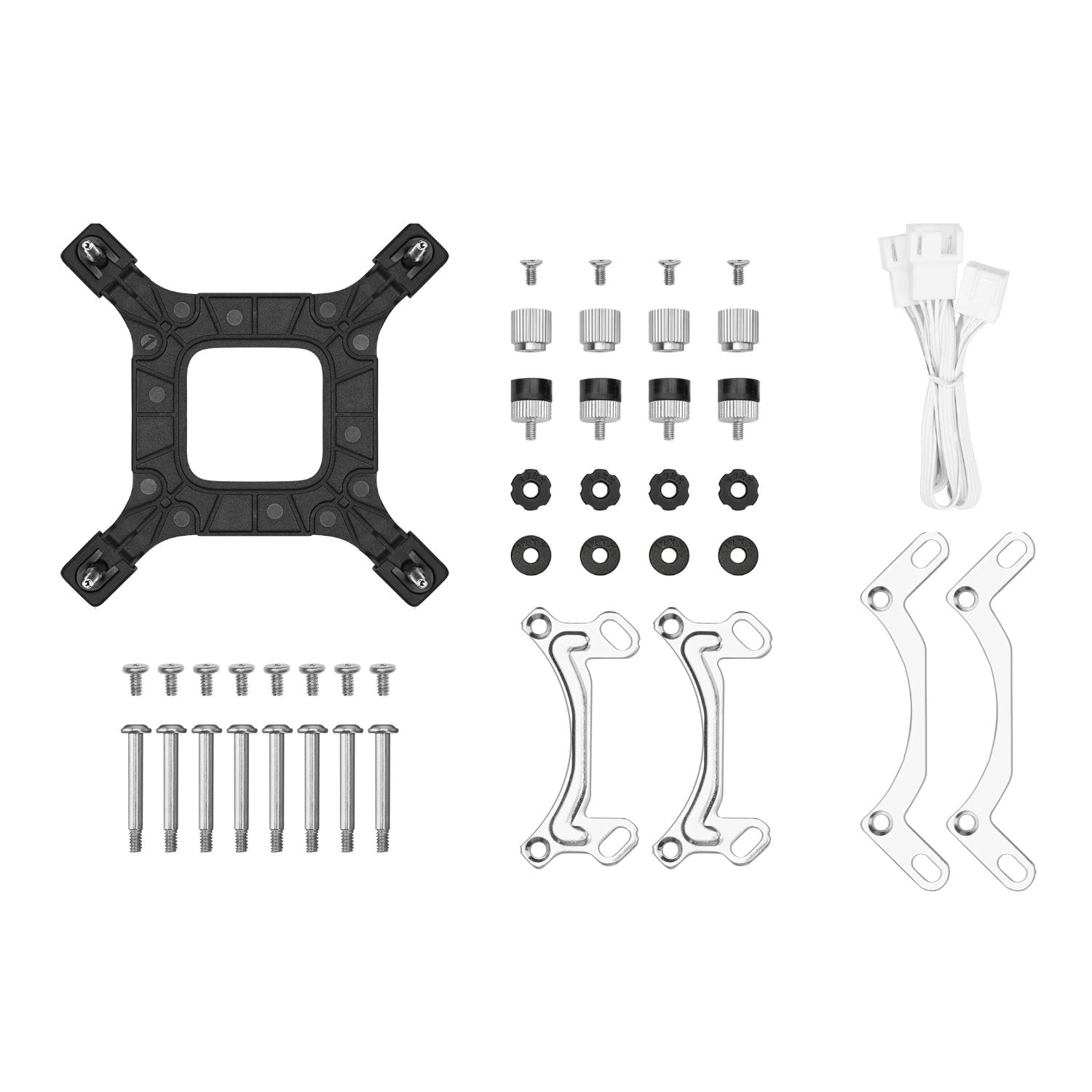 DeepCool LE240 V2 240mm ARGB AIO CPU Liquid Cooler - White-5