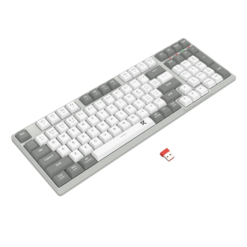 REDRAGON KB SCISSOR KEY 2.4G BT WRS BKWT-4