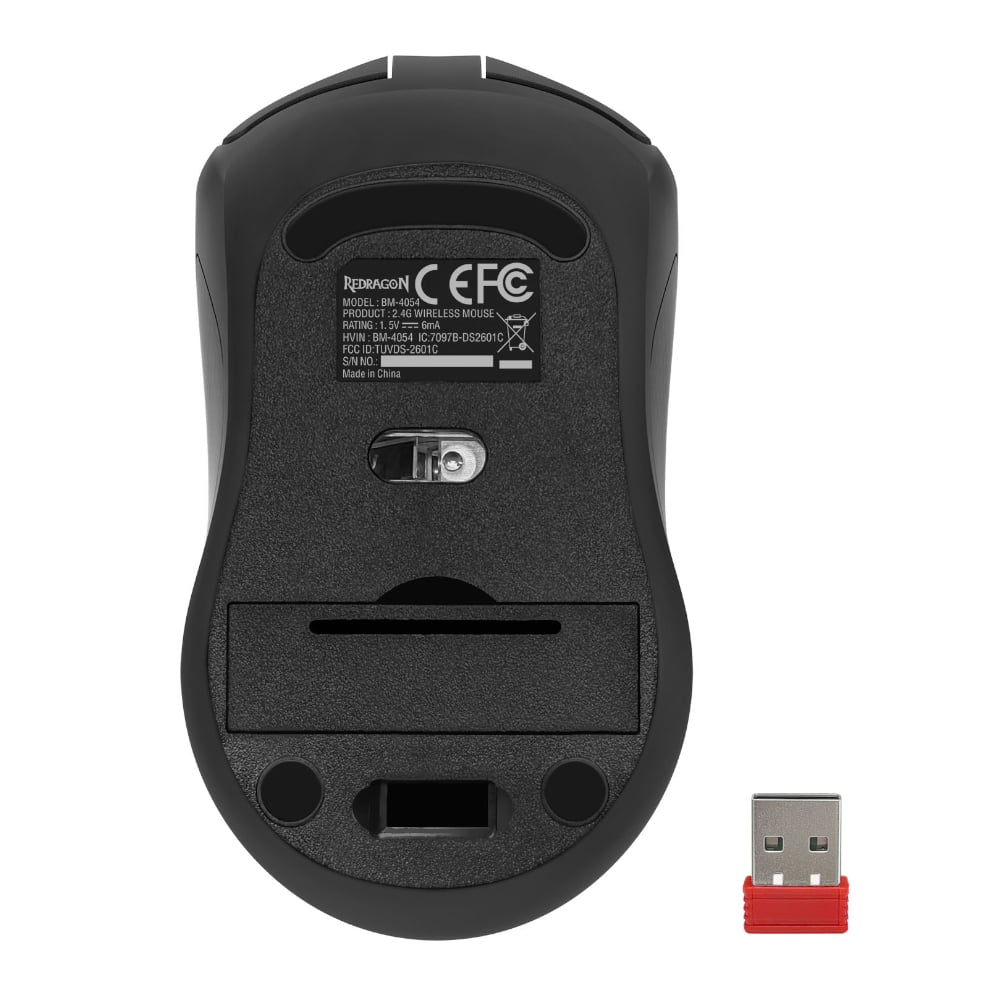 REDRAGON MOUSE 1600DPI RF BK-4