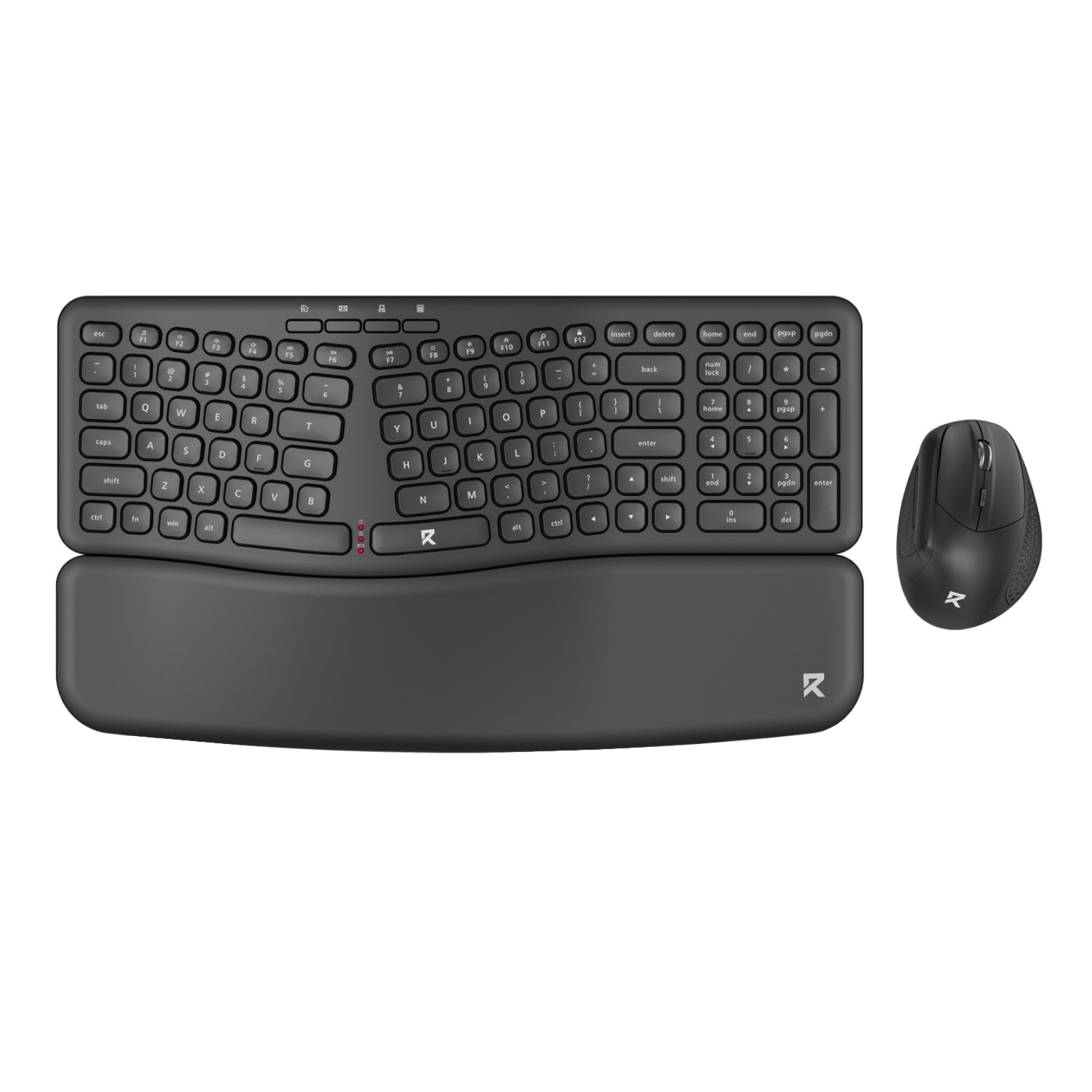 Redragon BS7161 2.4G Wireless Keyboard and Mouse Combo - Black-0