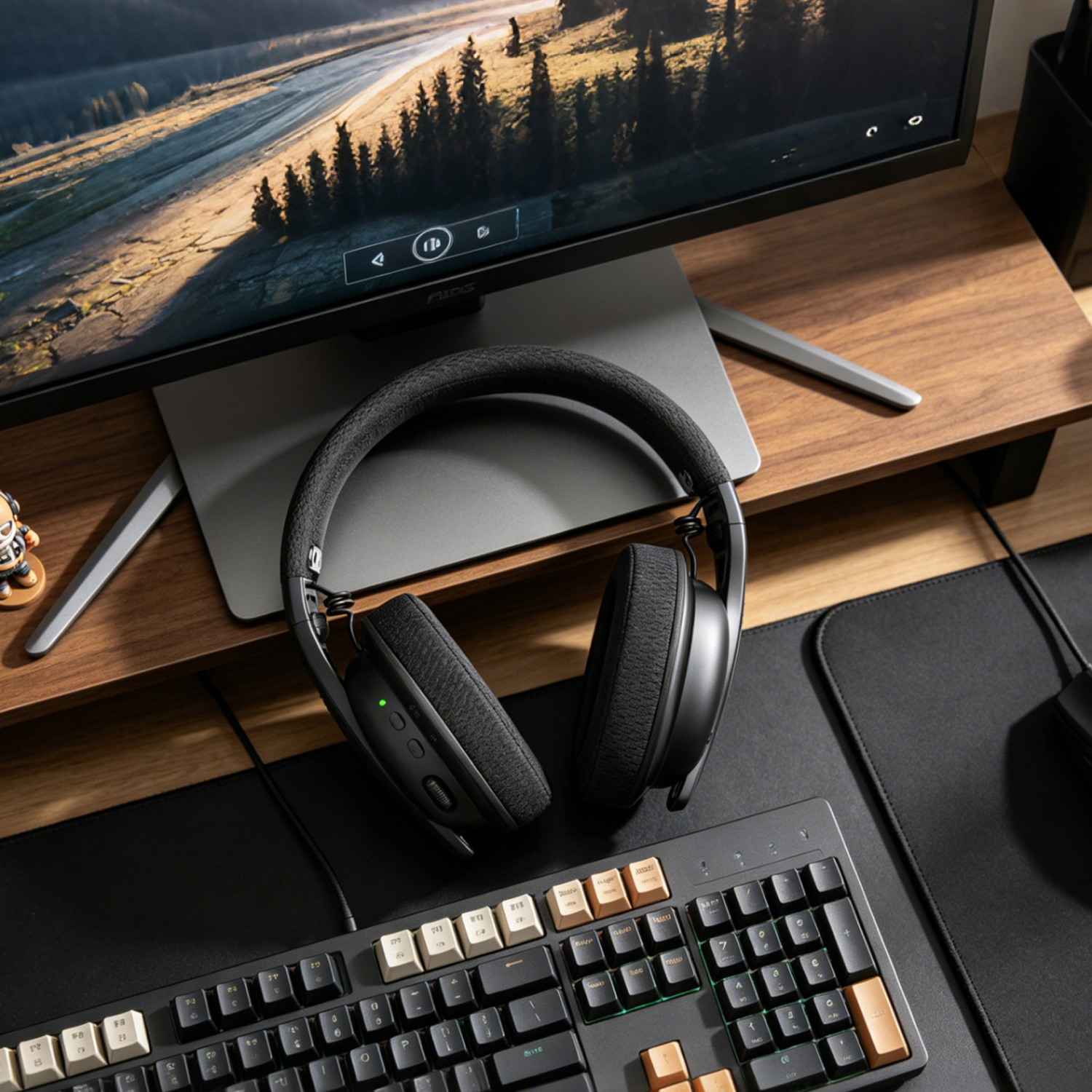 Redragon H819 QUAD AIR Wireless Gaming Headset - Black-8
