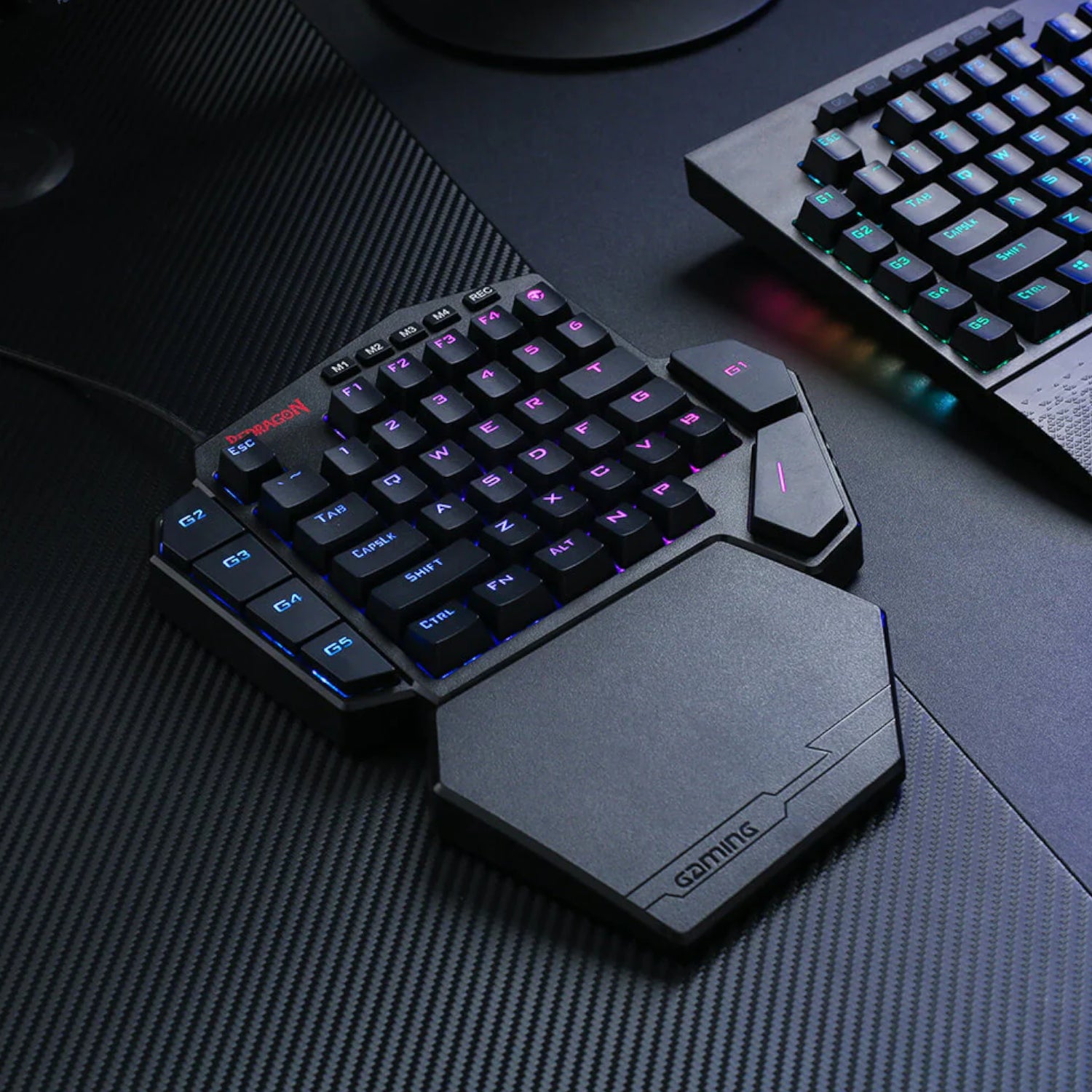 Redragon K585 DITI ELITE PRO RGB 40% Wireless Mechanical Gaming Keyboard - Blue Switches-2