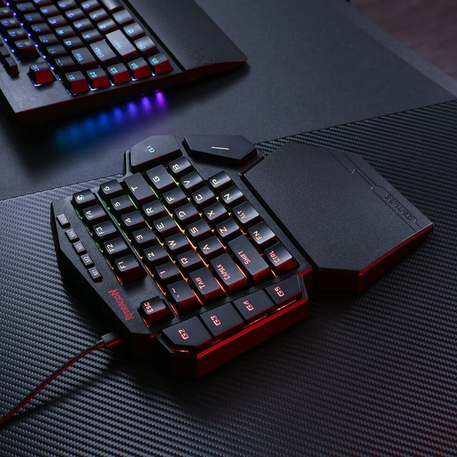 Redragon K585 DITI ELITE PRO RGB 40% Wireless Mechanical Gaming Keyboard - Blue Switches-3
