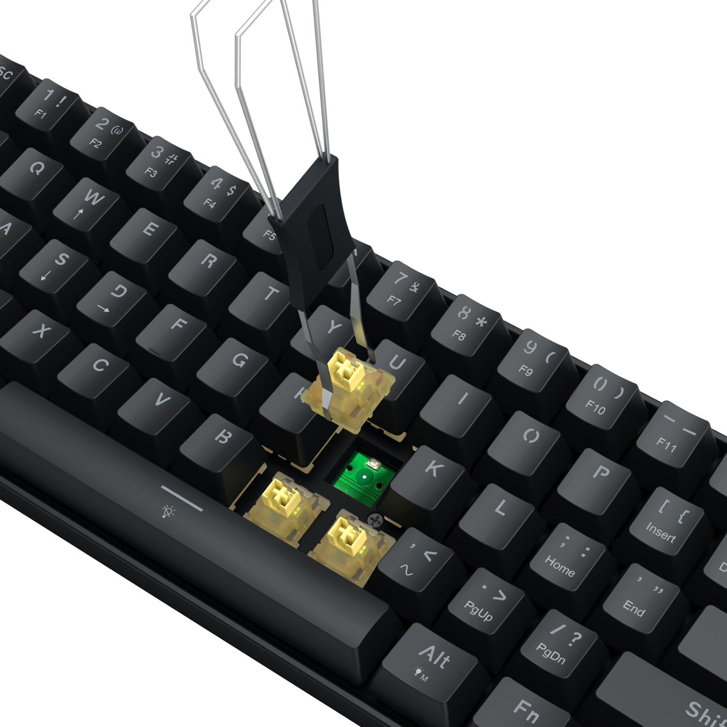 Redragon FIZZ Magnetic Plus 60% RGB Gaming Keyboard - Black-3