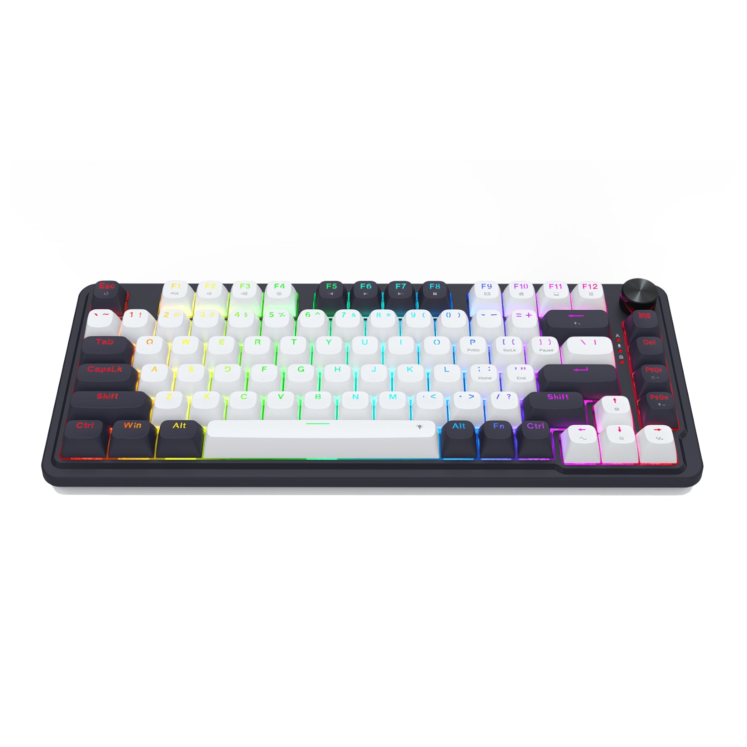 Redragon K673 UCAL 75% Magnetic Ultramag Switch Wired Keyboard - Black-2