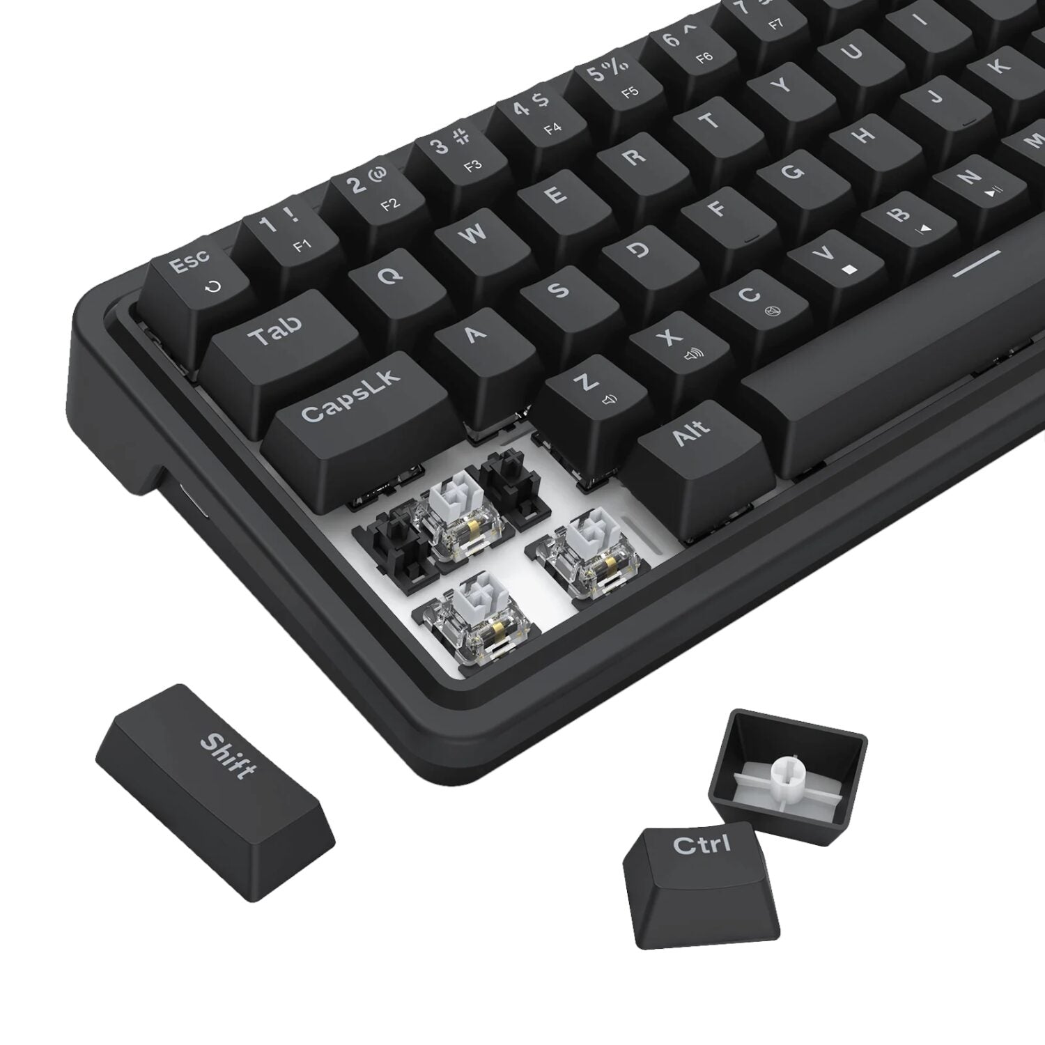 Redragon NOVA K709 65% Wired Gasket RGB Gaming Keyboard - Black-3