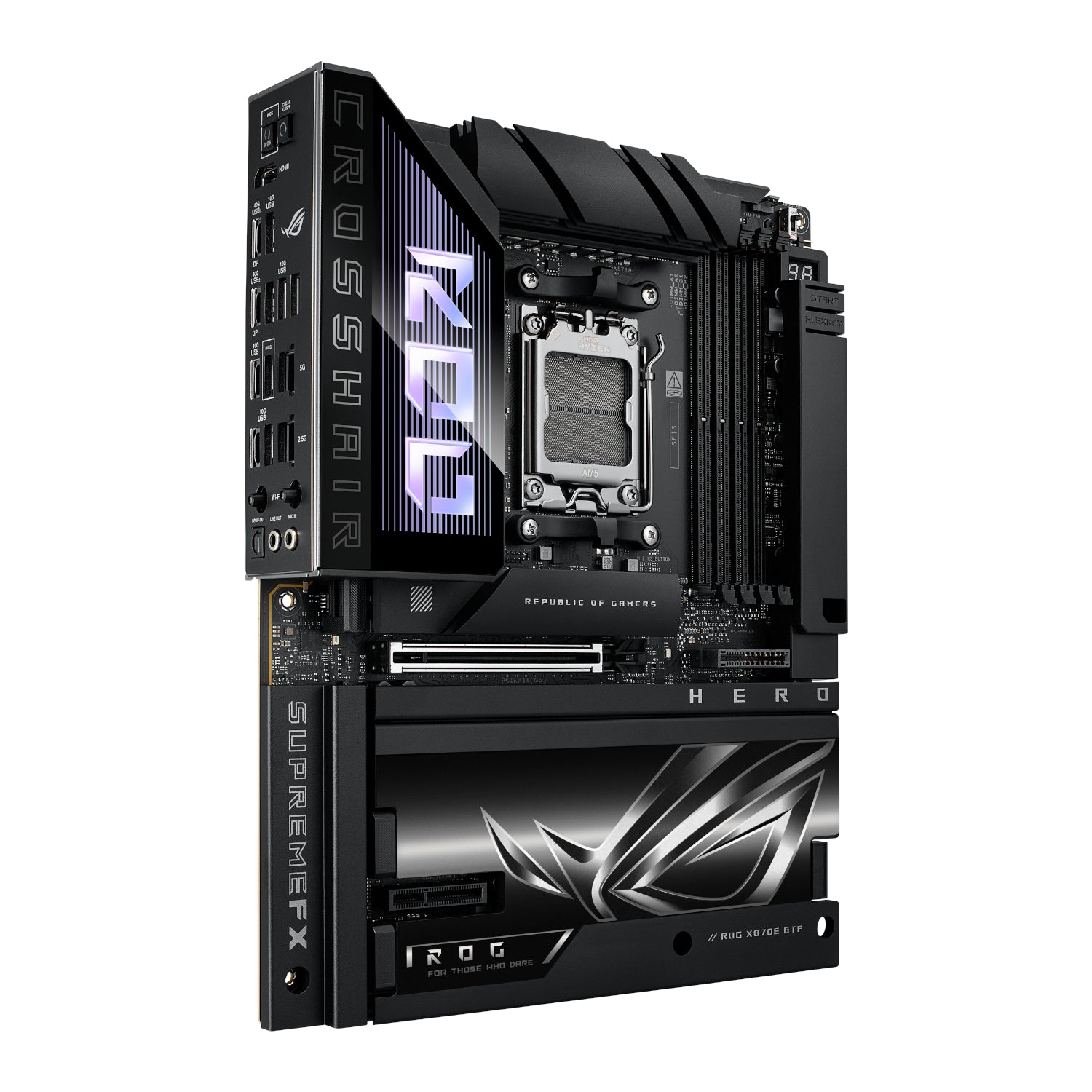 ASUS ROG CROSSHAIR X870E HERO BTF AMD AM5 ATX Gaming Motherboard-2