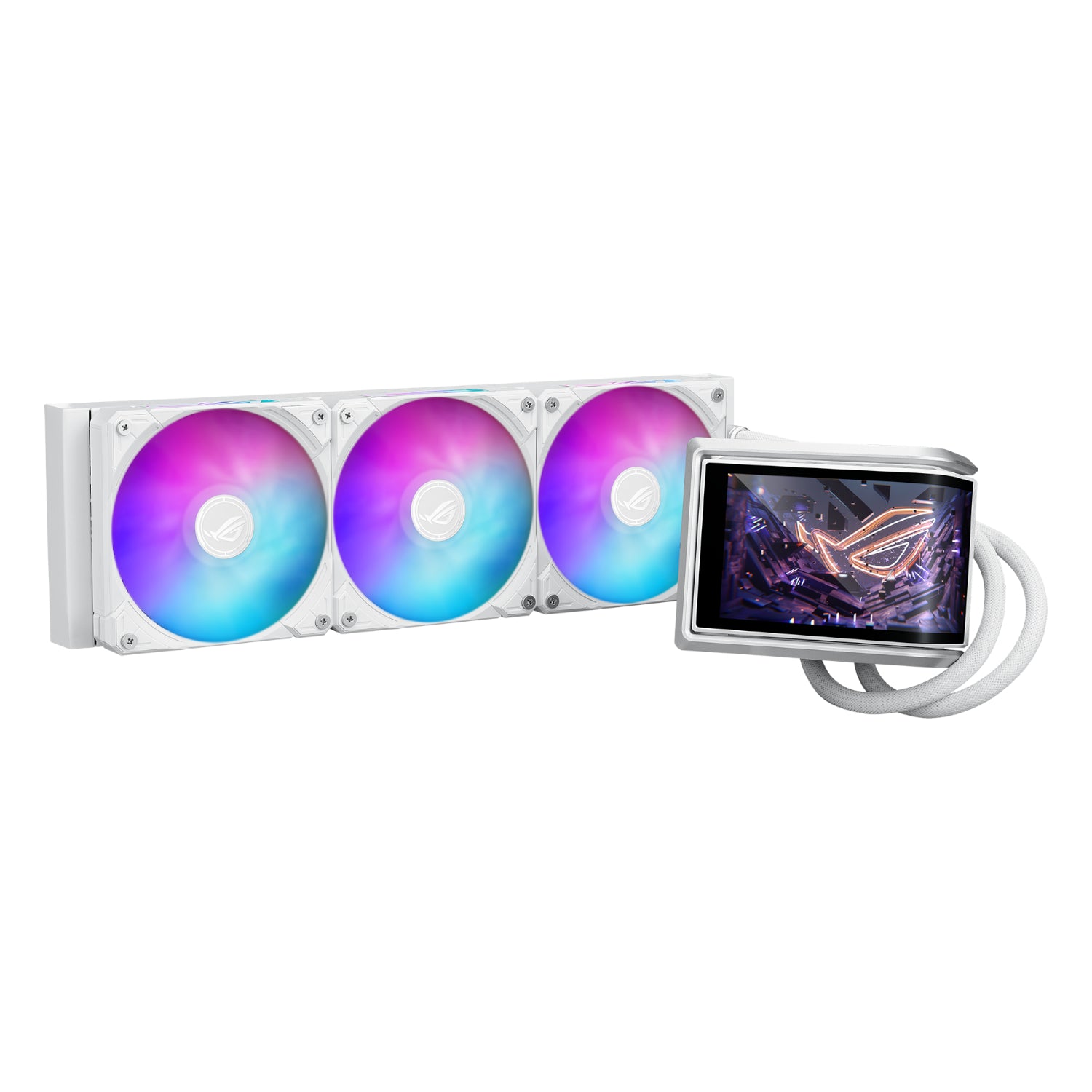 ASUS ROG RYUO IV 360 ARGB Liquid CPU Cooler White Edition-2